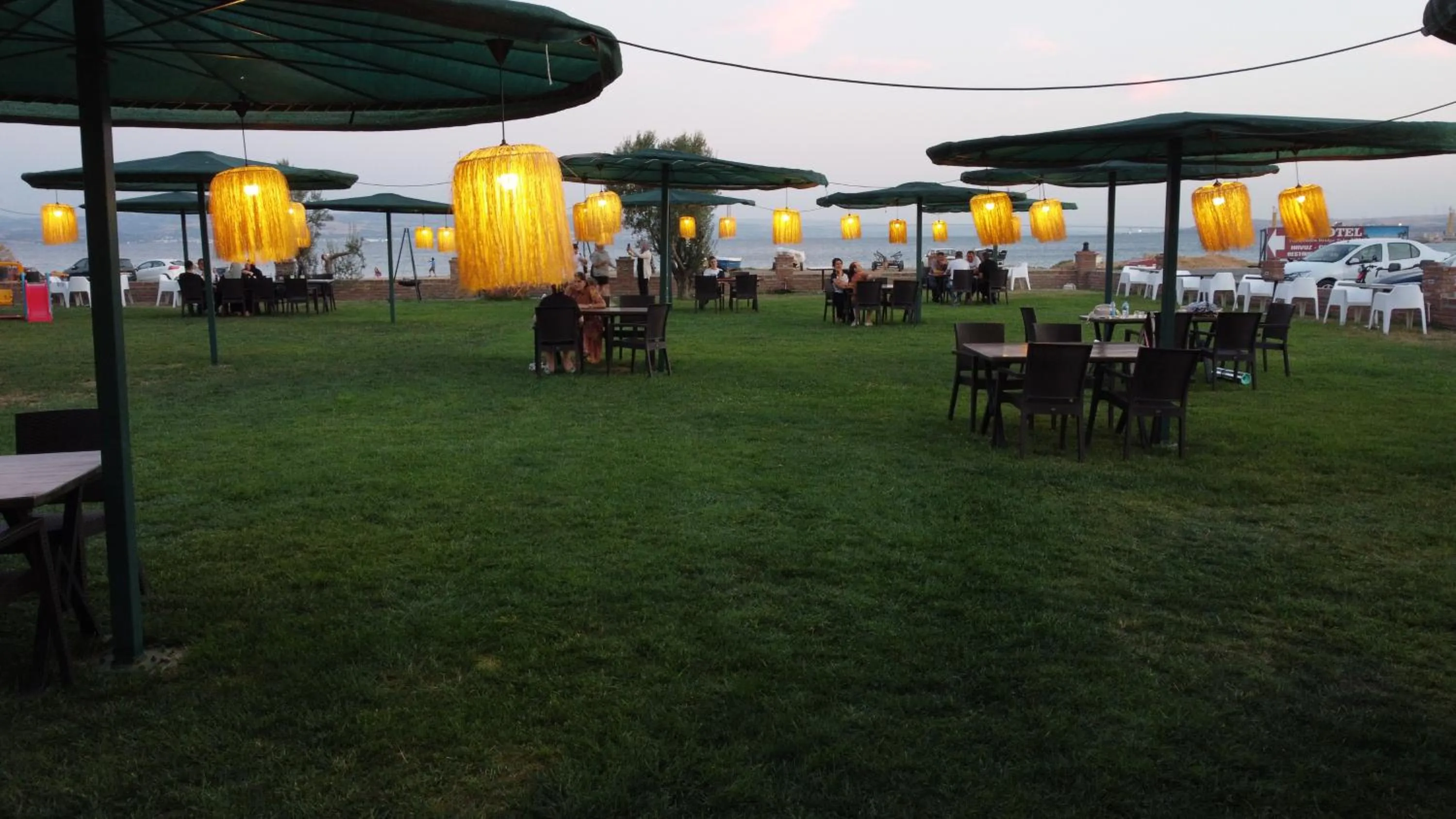 Garden in Hotel Milestone1915