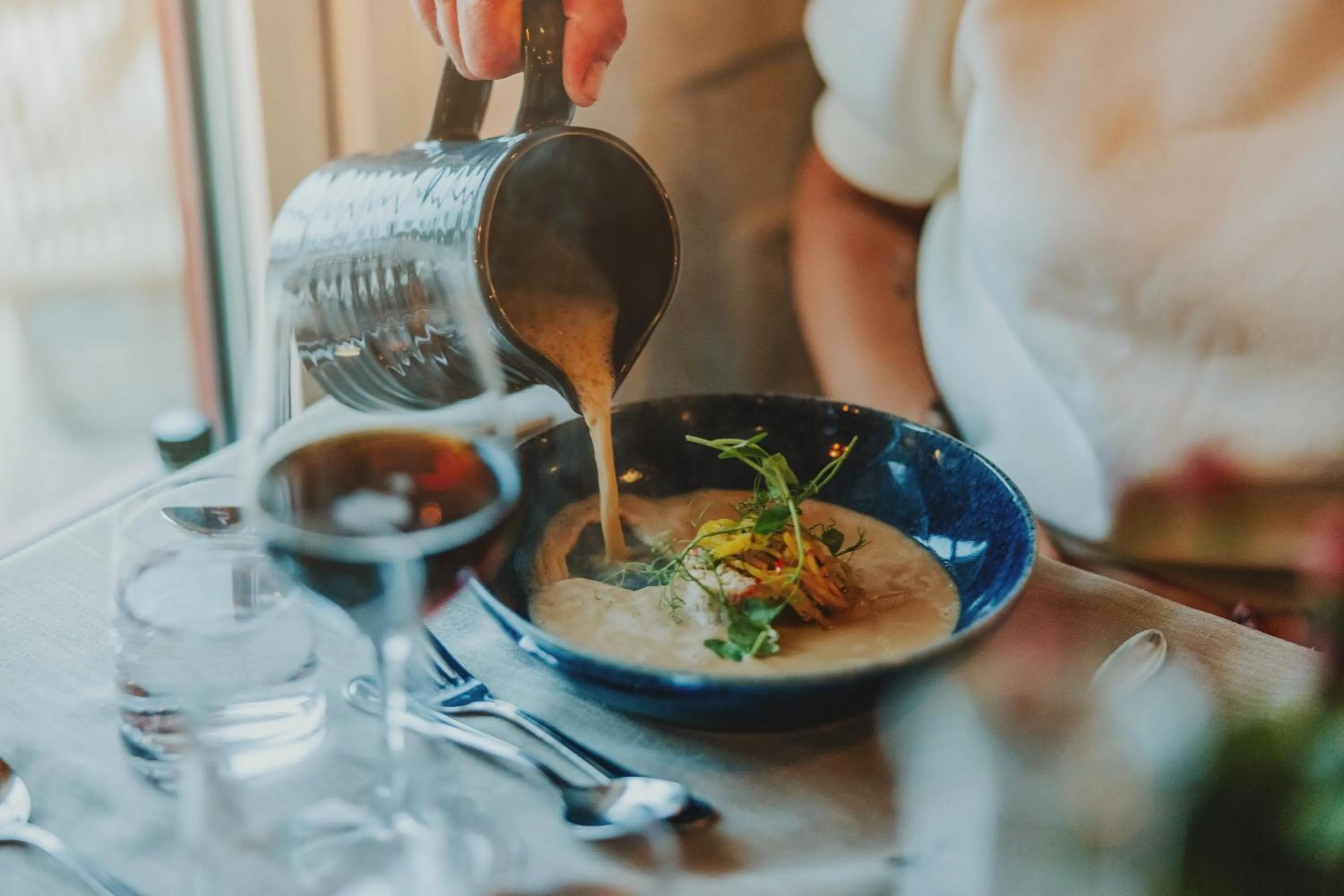 Restaurant/places to eat in Bjäre Golfklubb Hotel & Lodge