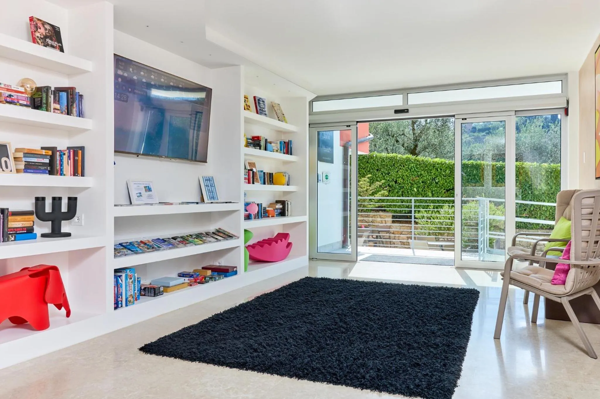 Library in Hotel Vacanze 2000 - Adults Only