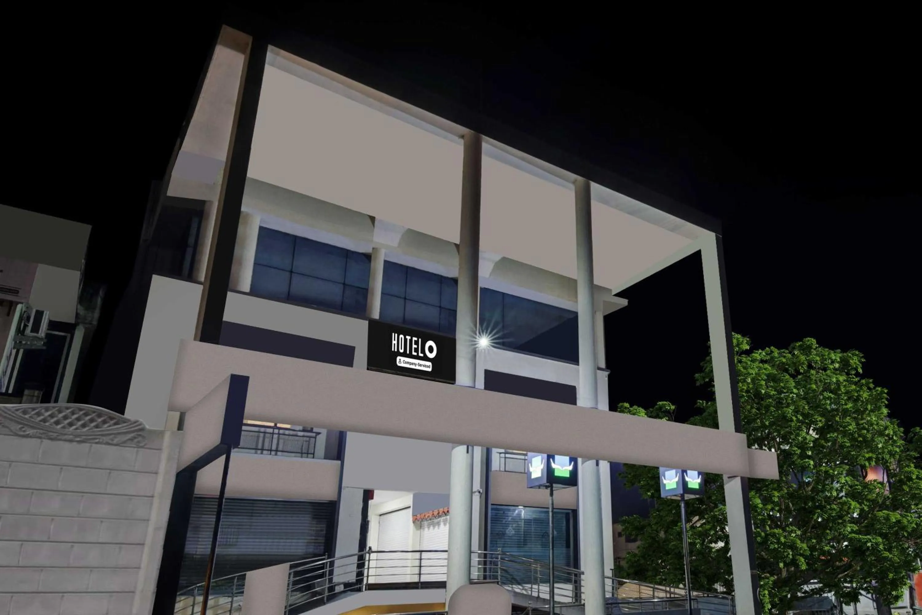 Facade/entrance in Hotel O Government Hospital Virajpet