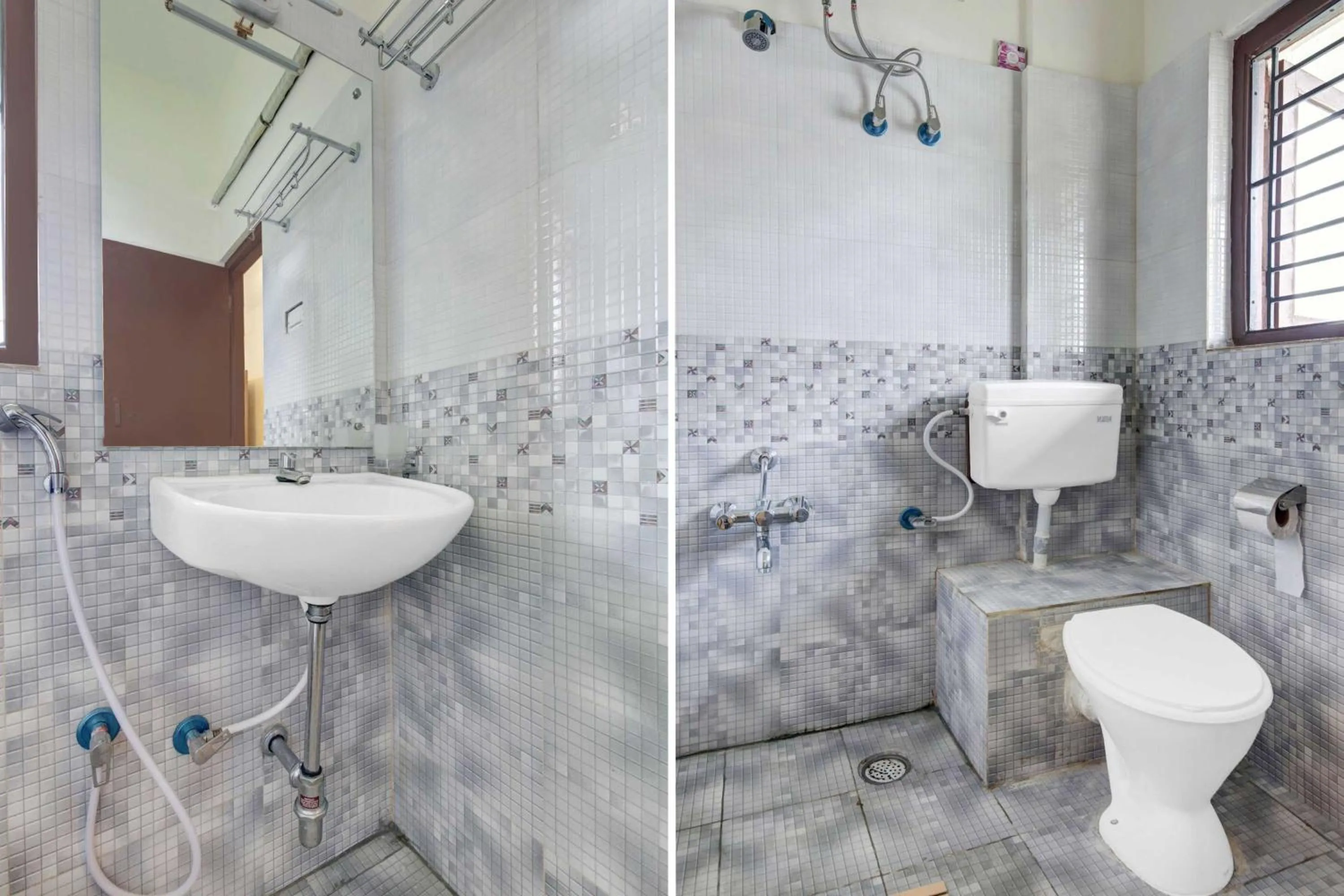 Bathroom in Hotel O Government Hospital Virajpet