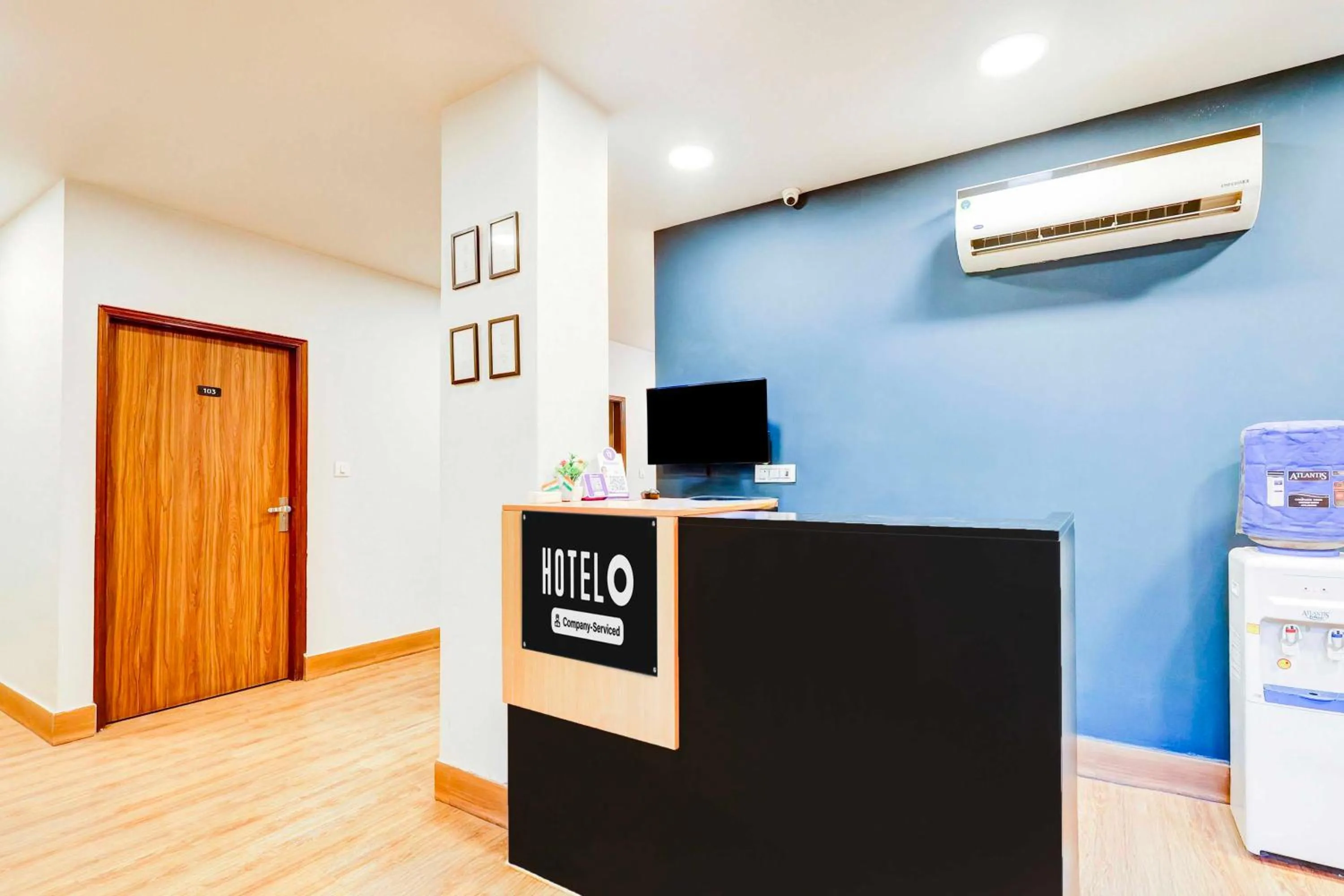 Lobby or reception in Hotel O New Delhi Palam Railway Station