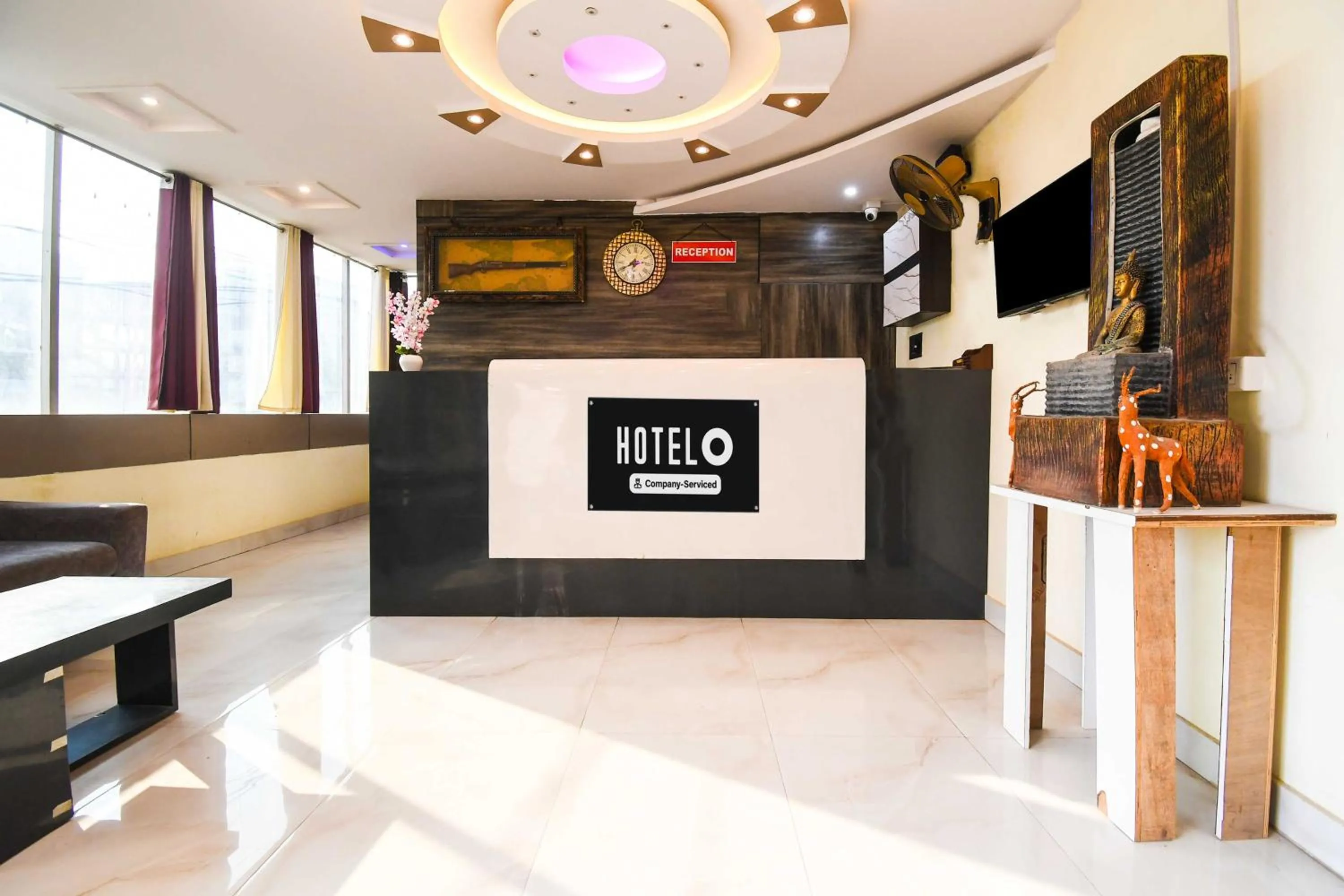 Lobby or reception in Hotel O Hirak Road Dhanbad