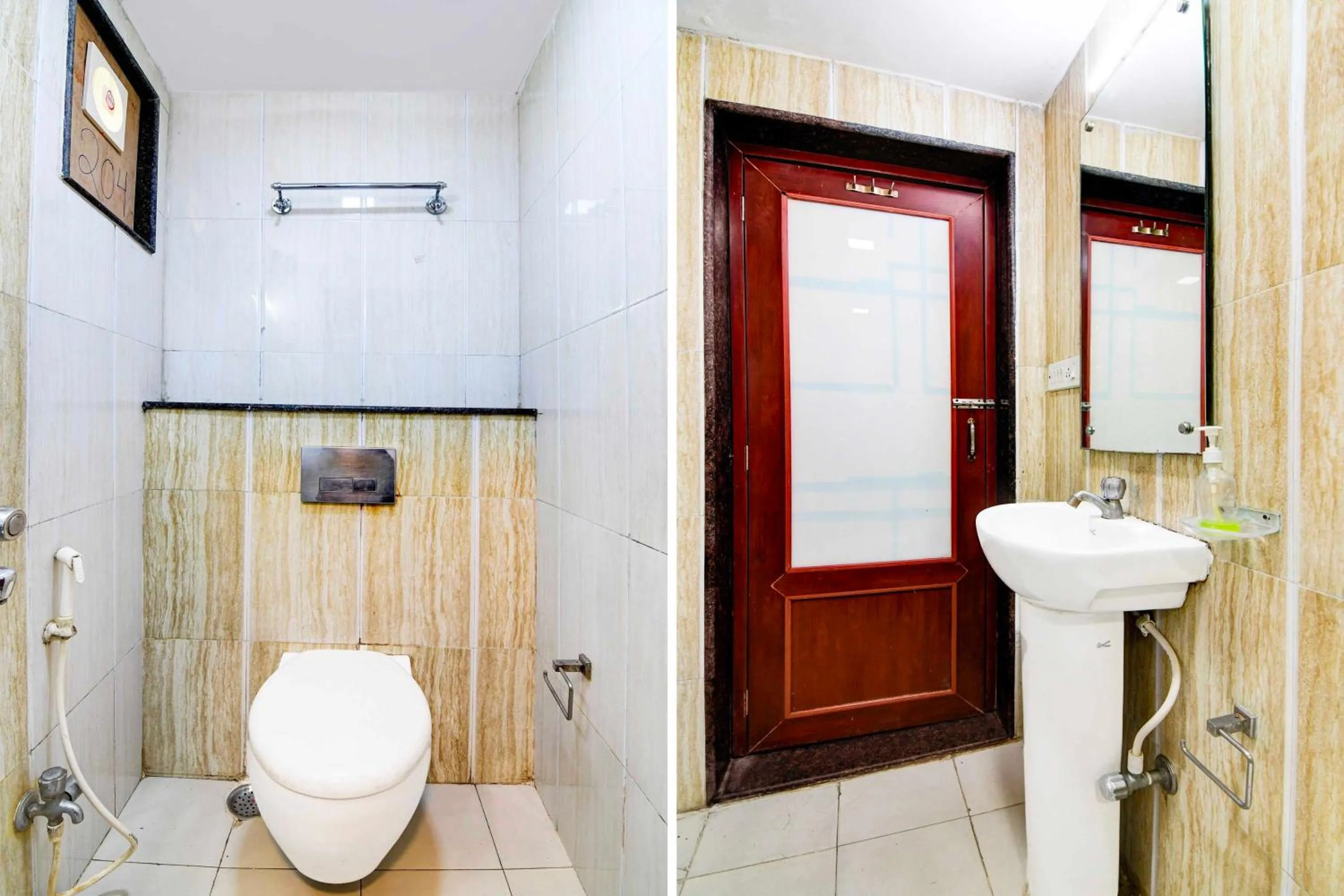 Bathroom in Hotel O Kolkata Allen Park