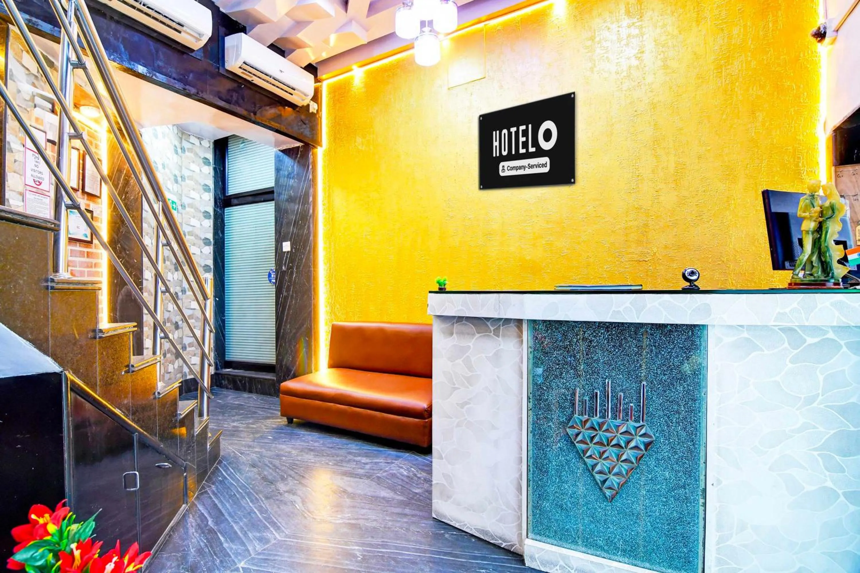 Lobby or reception in Hotel O Kolkata Allen Park