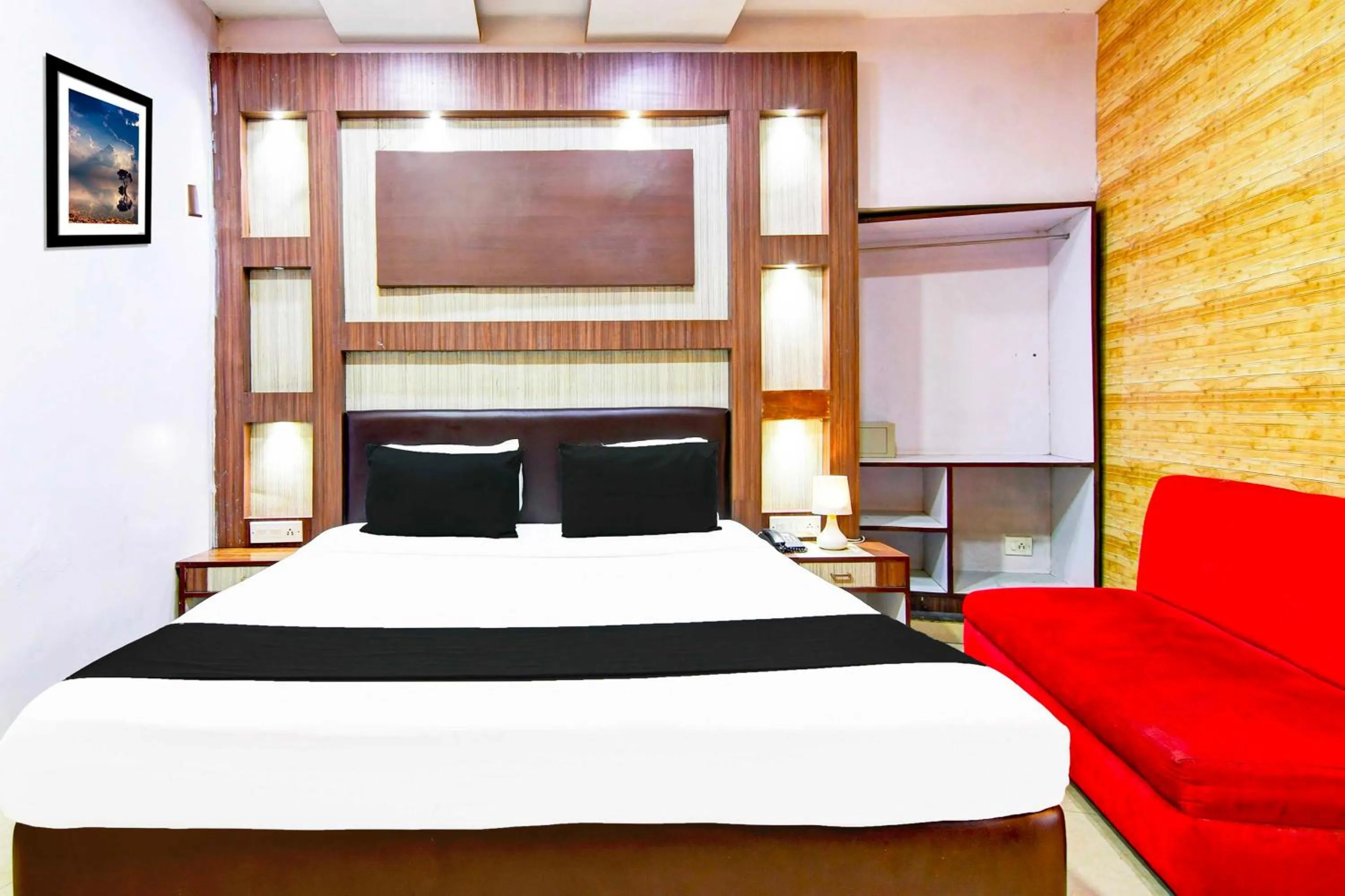 Bedroom, Bed in Hotel O Kolkata Allen Park