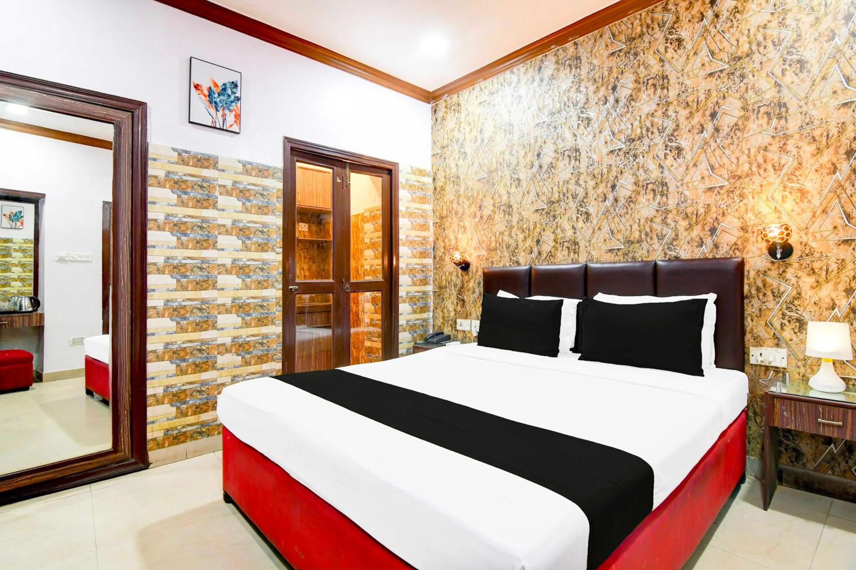 Bedroom, Bed in Hotel O Kolkata Allen Park