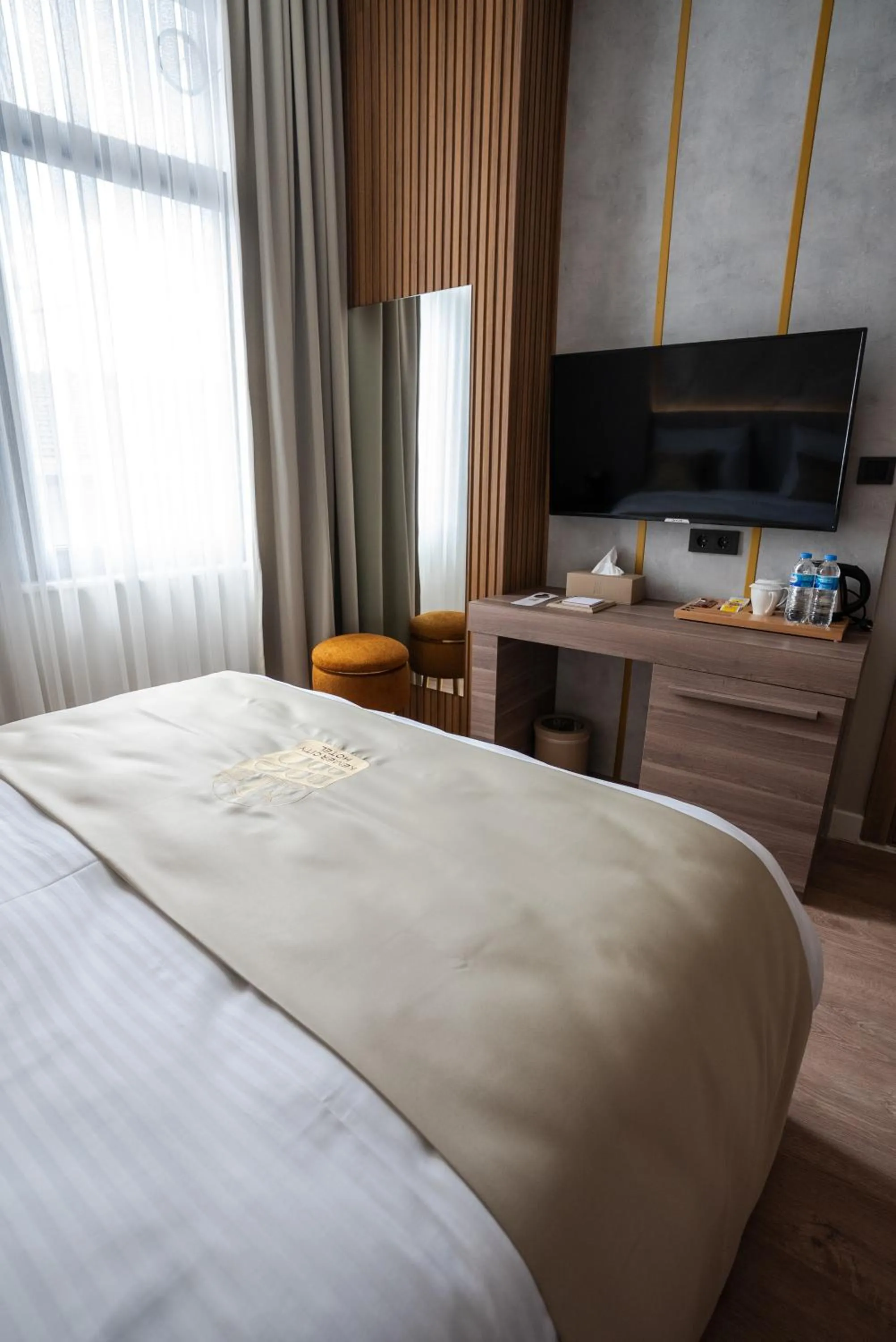 Bed in Kemer City Hotel İstanbul Airport