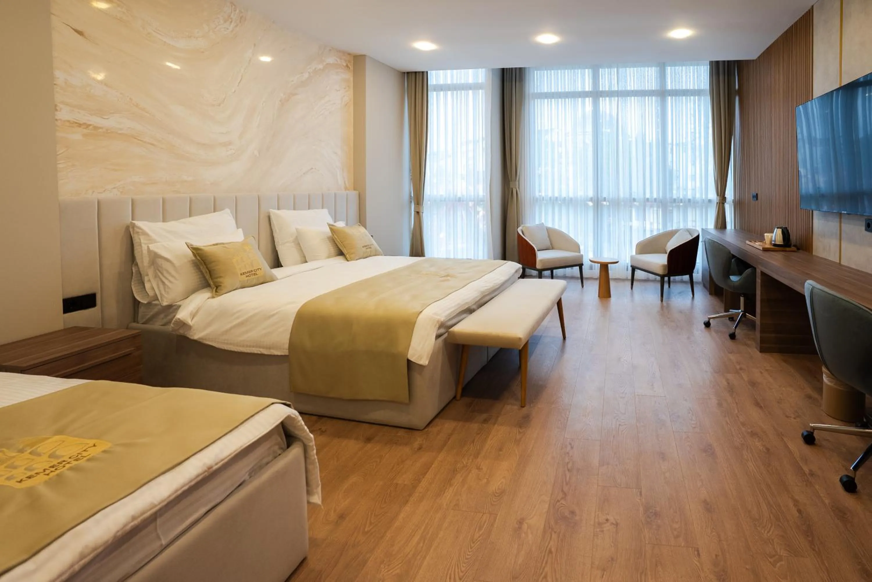 Bed in Kemer City Hotel İstanbul Airport