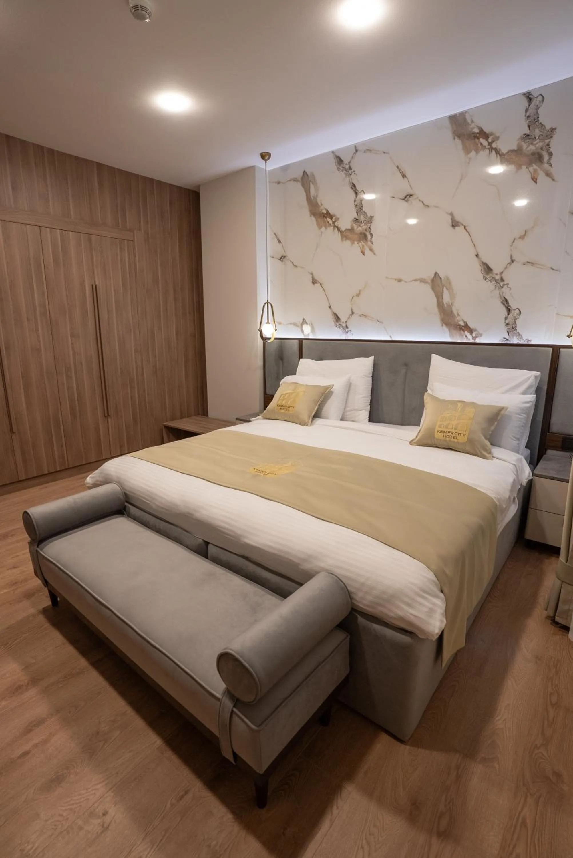 Bed in Kemer City Hotel İstanbul Airport