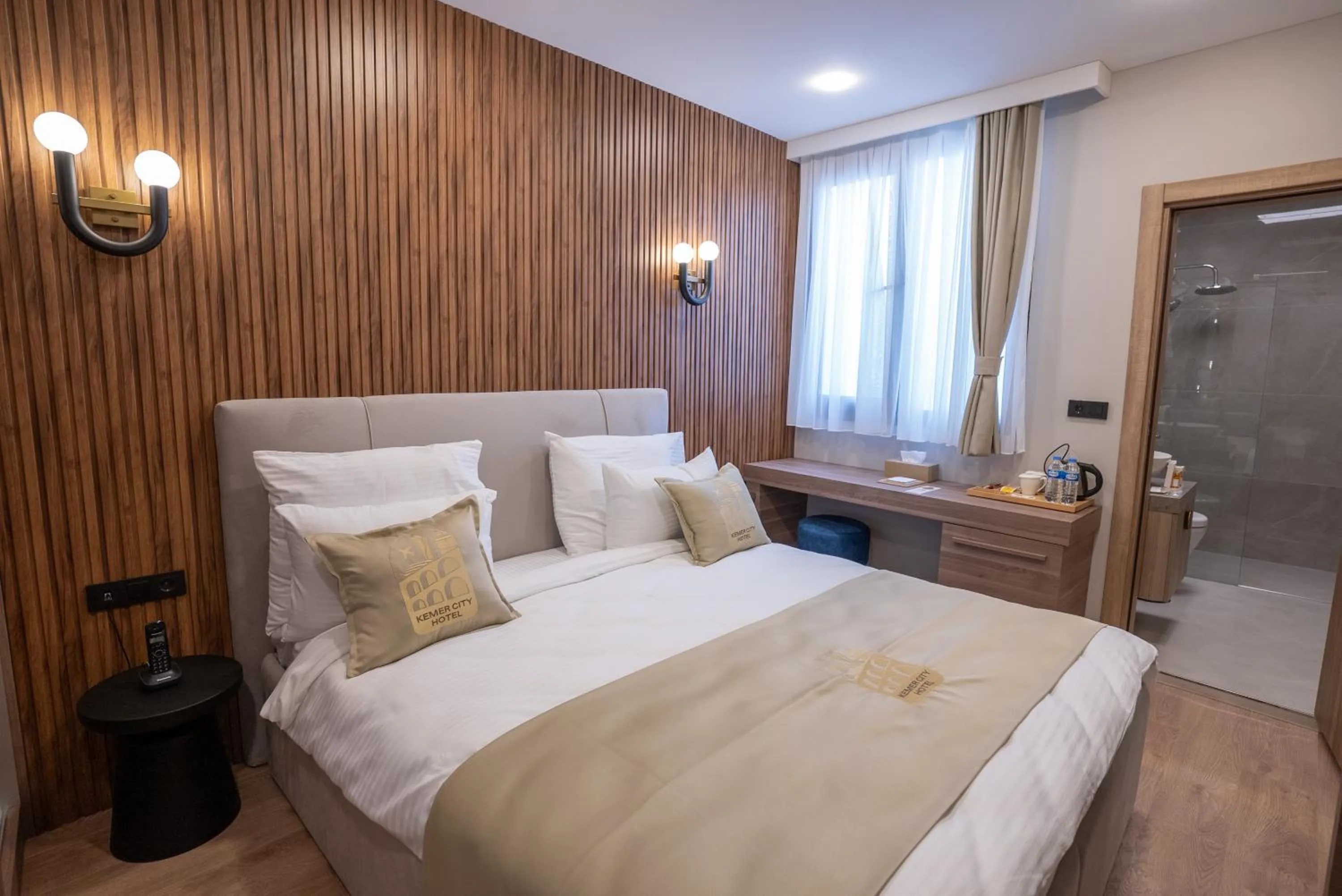 Bed in Kemer City Hotel İstanbul Airport