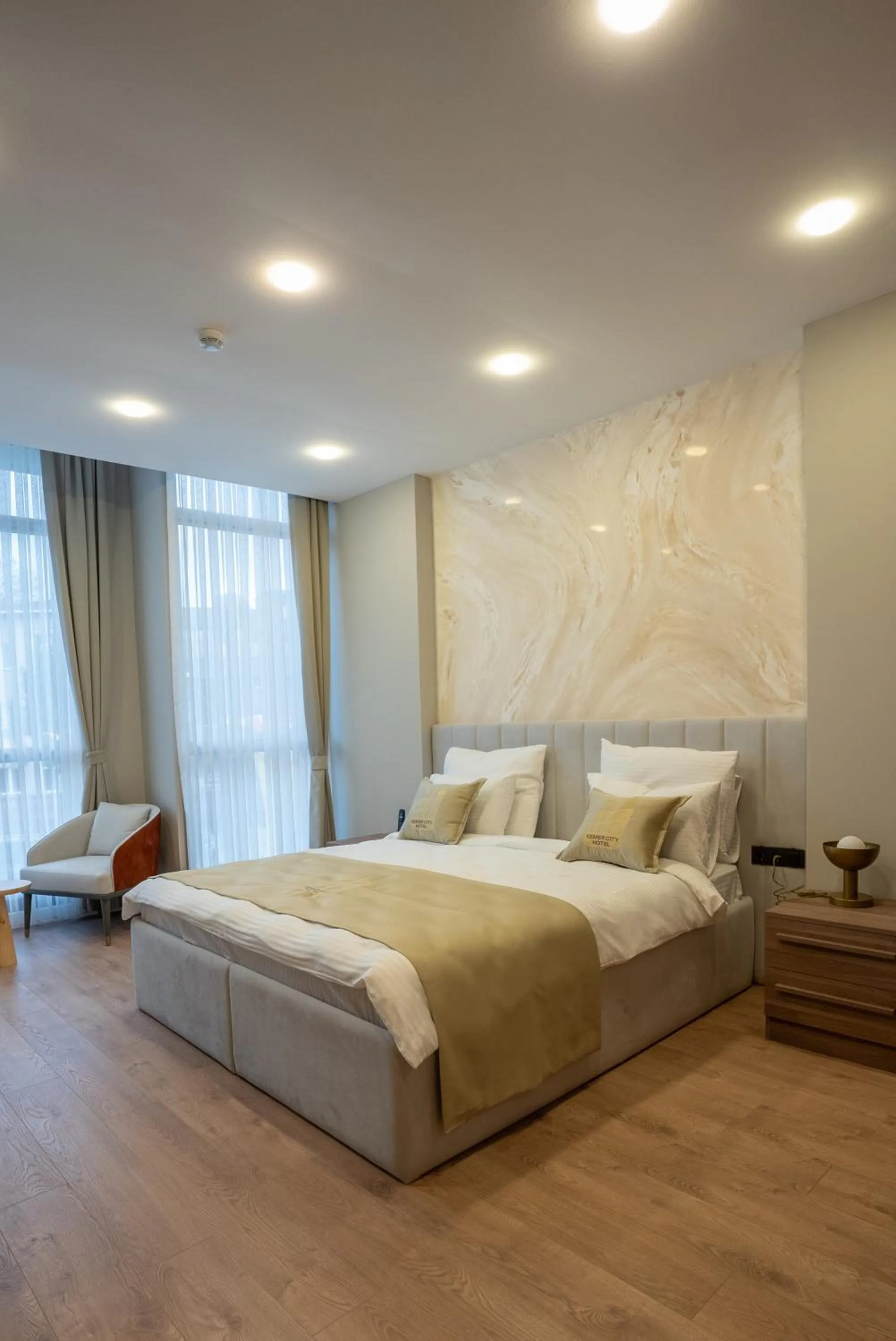 Bed in Kemer City Hotel İstanbul Airport