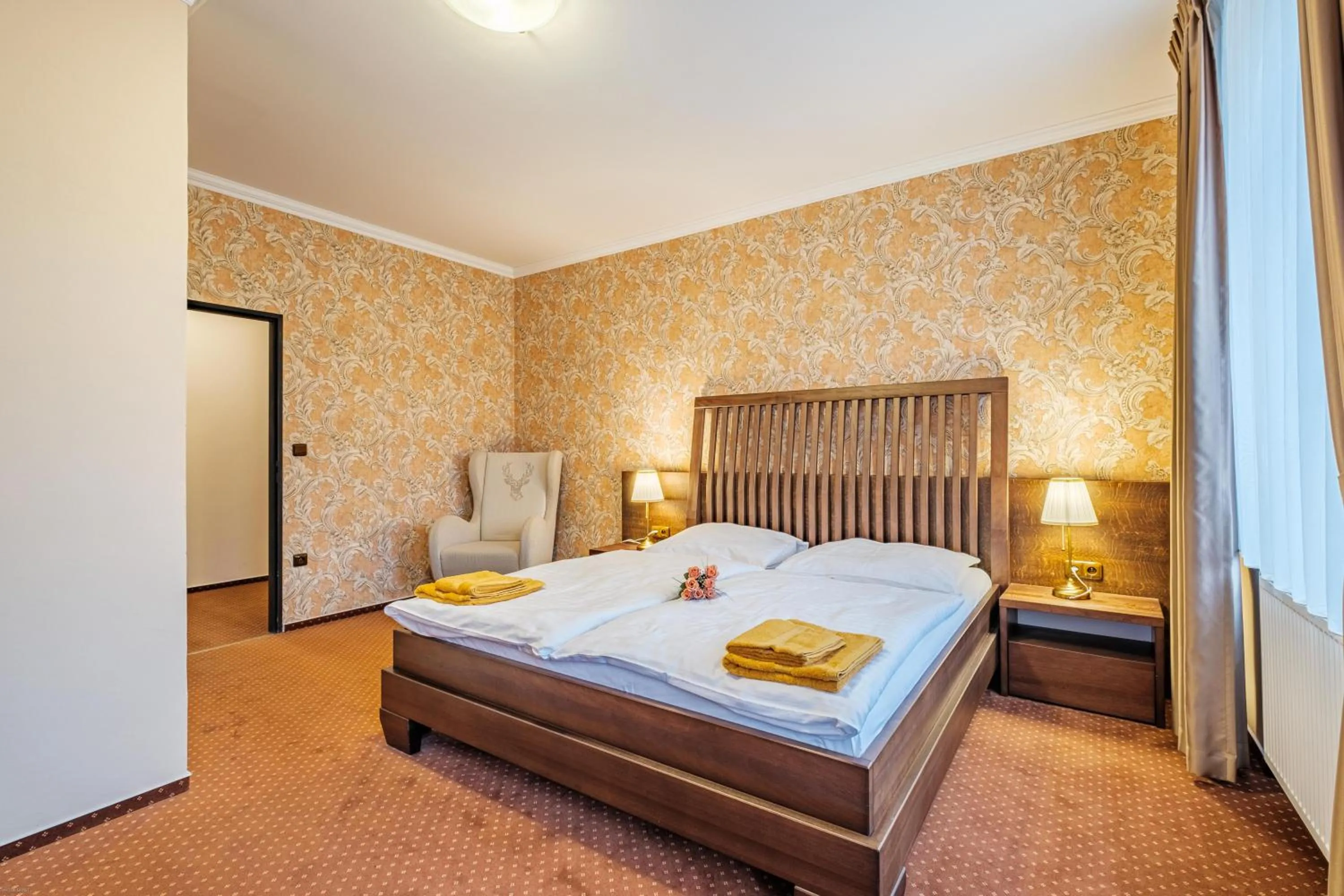 Bed in Hotel Orličan