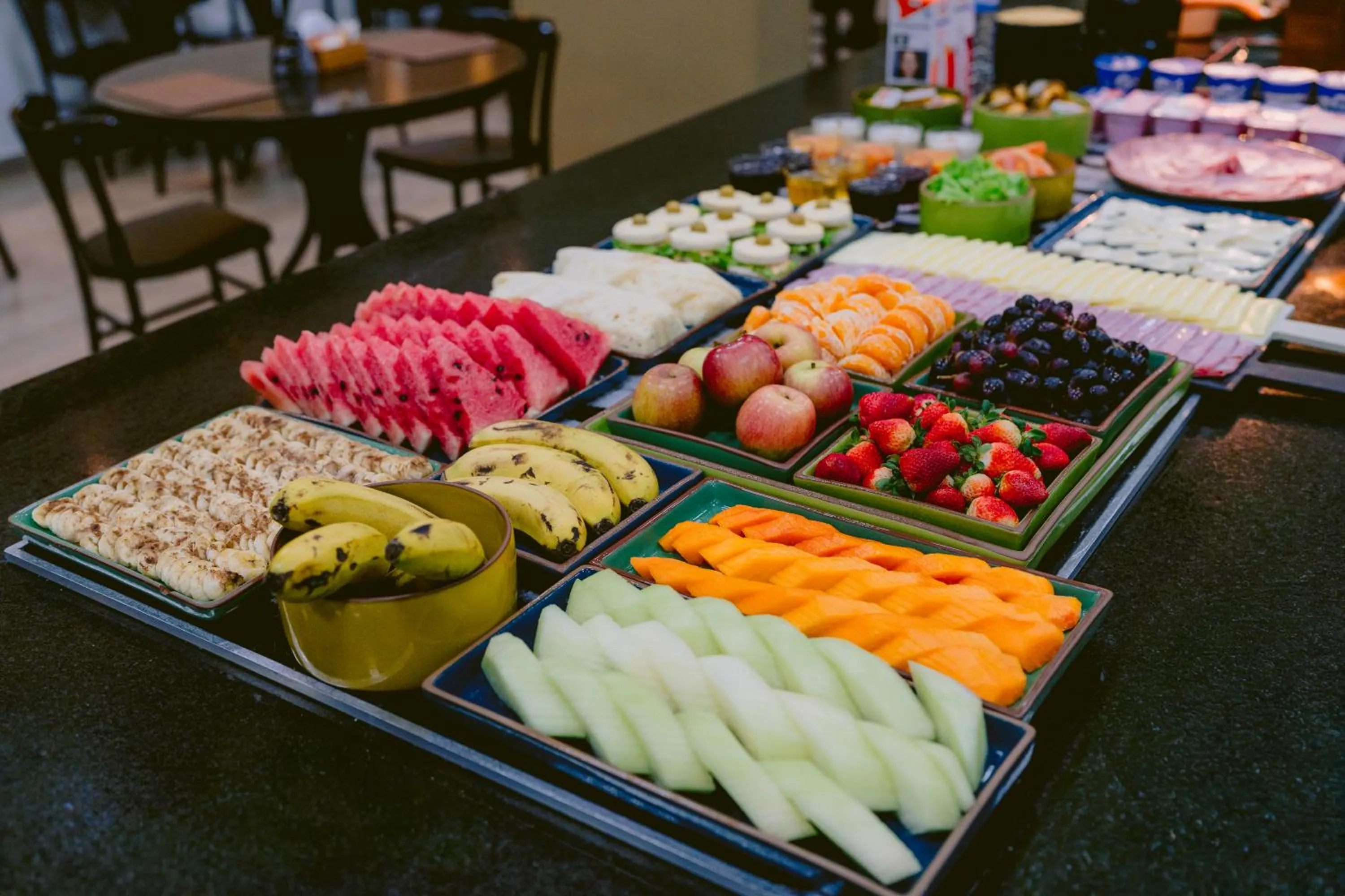 Breakfast in Slim Hotel Cuiabá Aeroporto