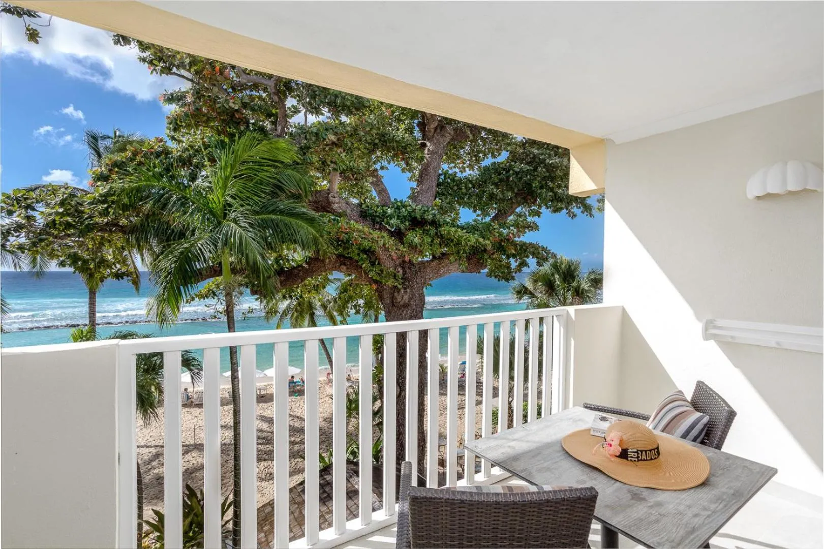 Balcony/Terrace in Sugar Bay Barbados - All Inclusive