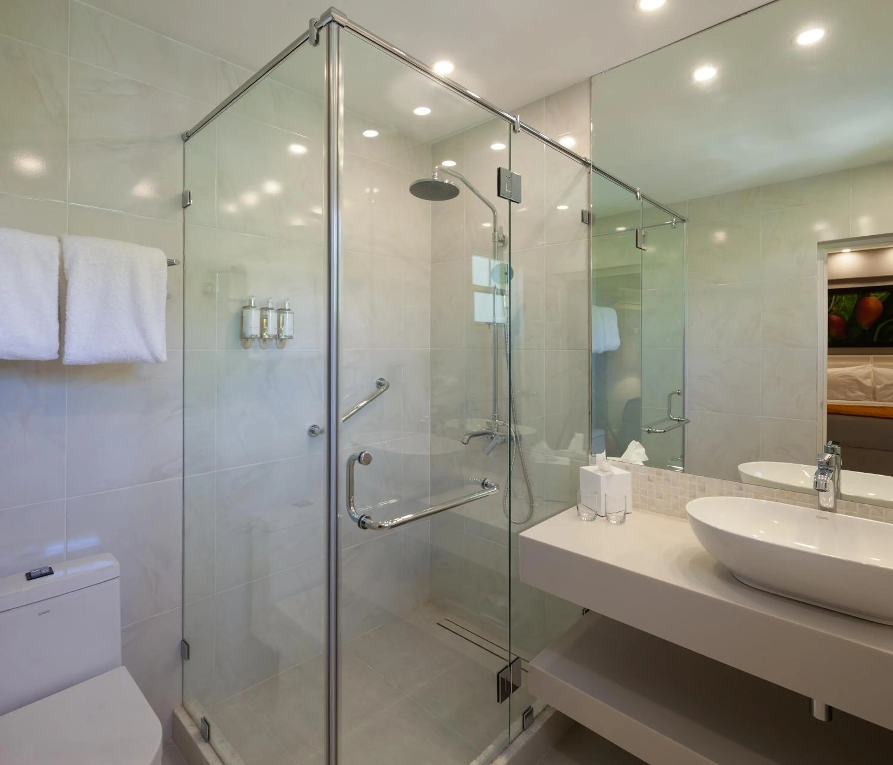 Shower in Sugar Bay Barbados - All Inclusive