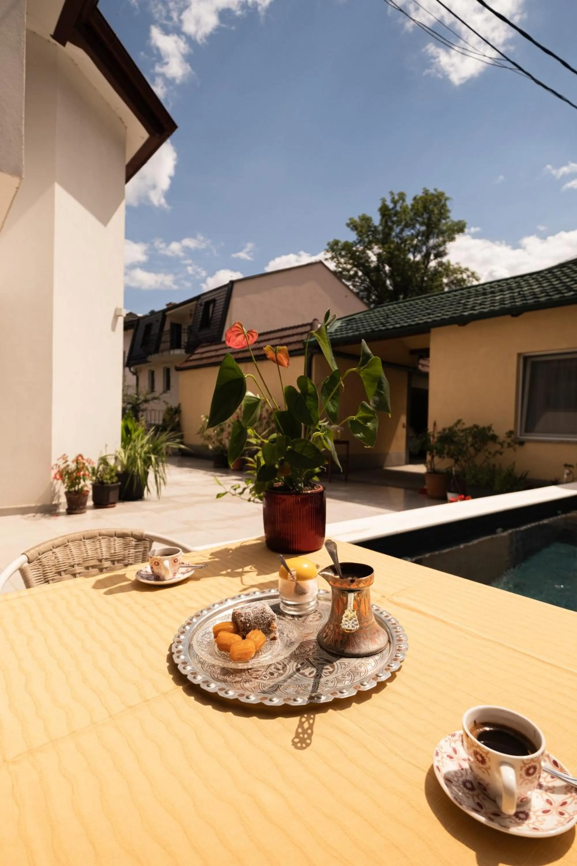 Coffee/tea facilities in Guesthouse Rose