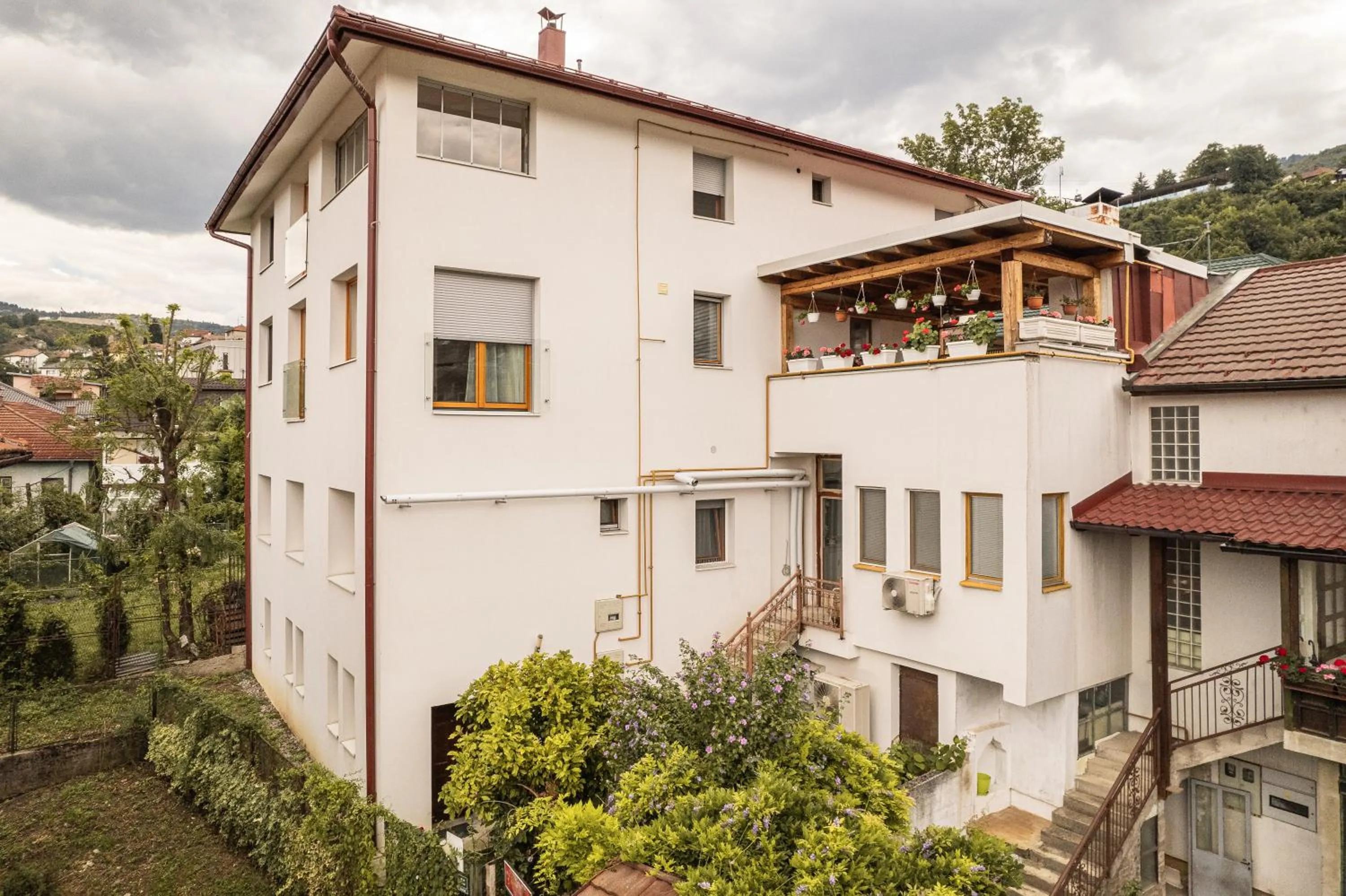 Property building in Guesthouse Rose