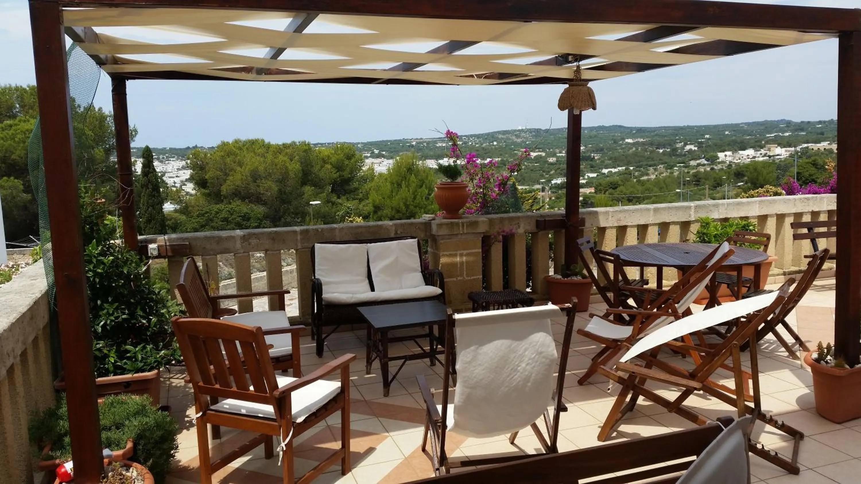 Balcony/Terrace in Villa Pedaci B&B