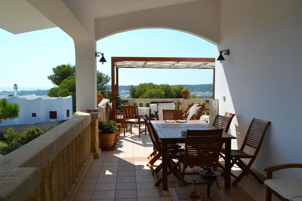 Balcony/Terrace in Villa Pedaci B&B