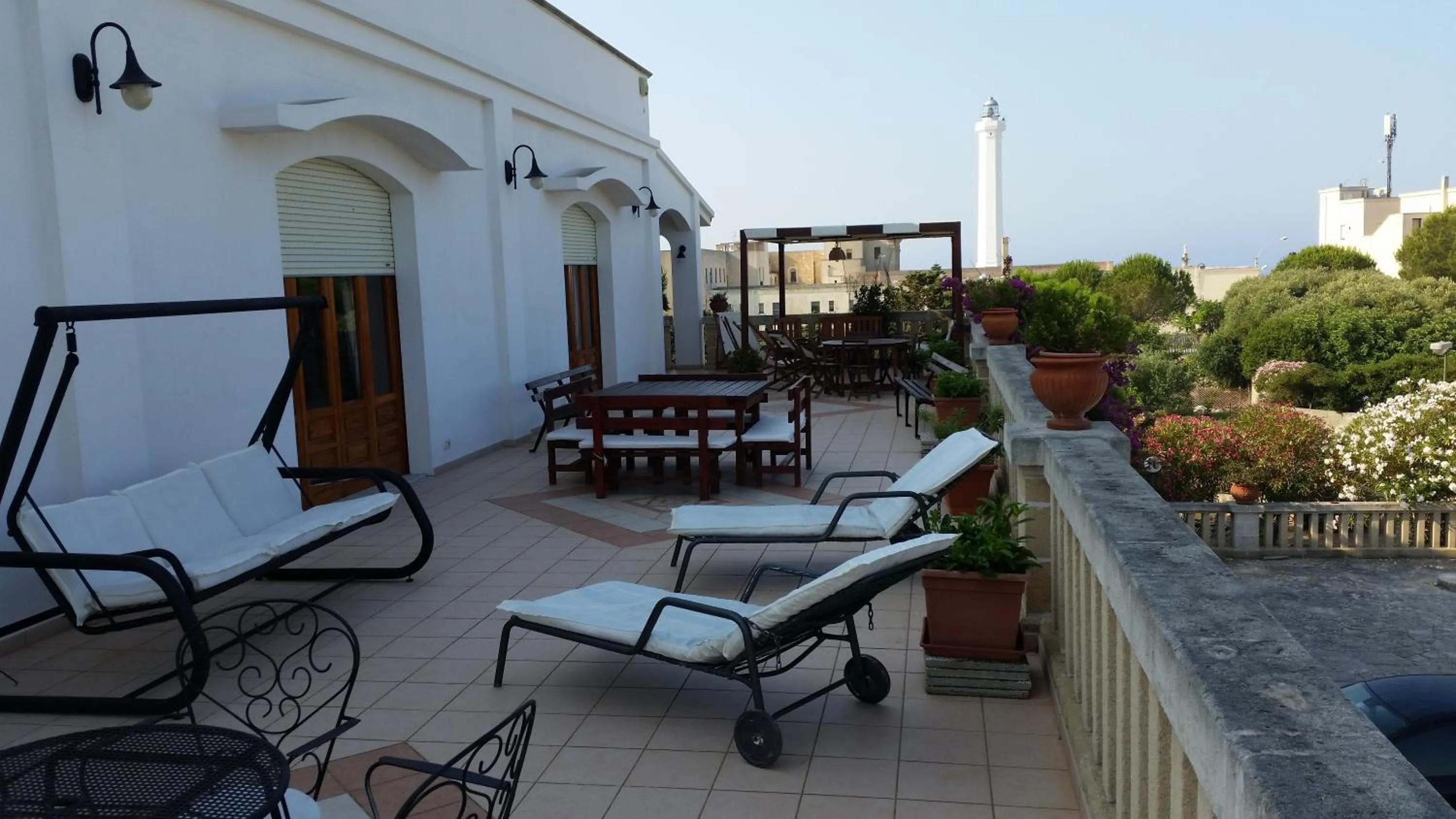 Balcony/Terrace in Villa Pedaci B&B