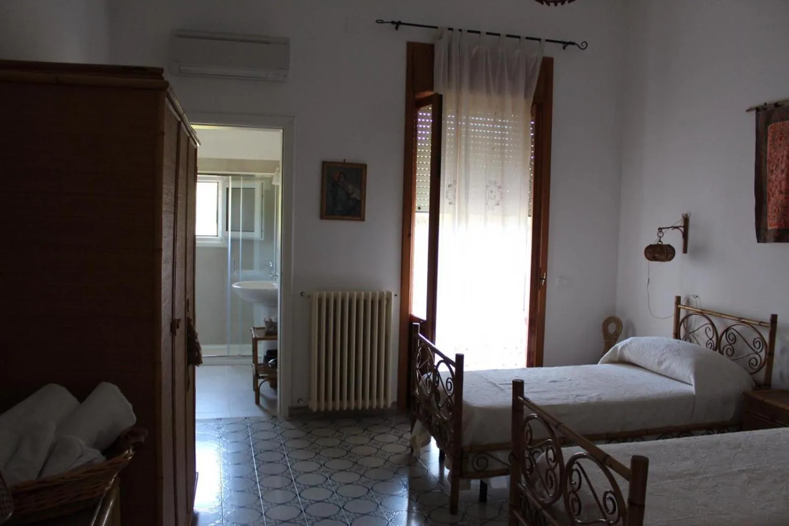 Bedroom, Bed in Villa Pedaci B&B