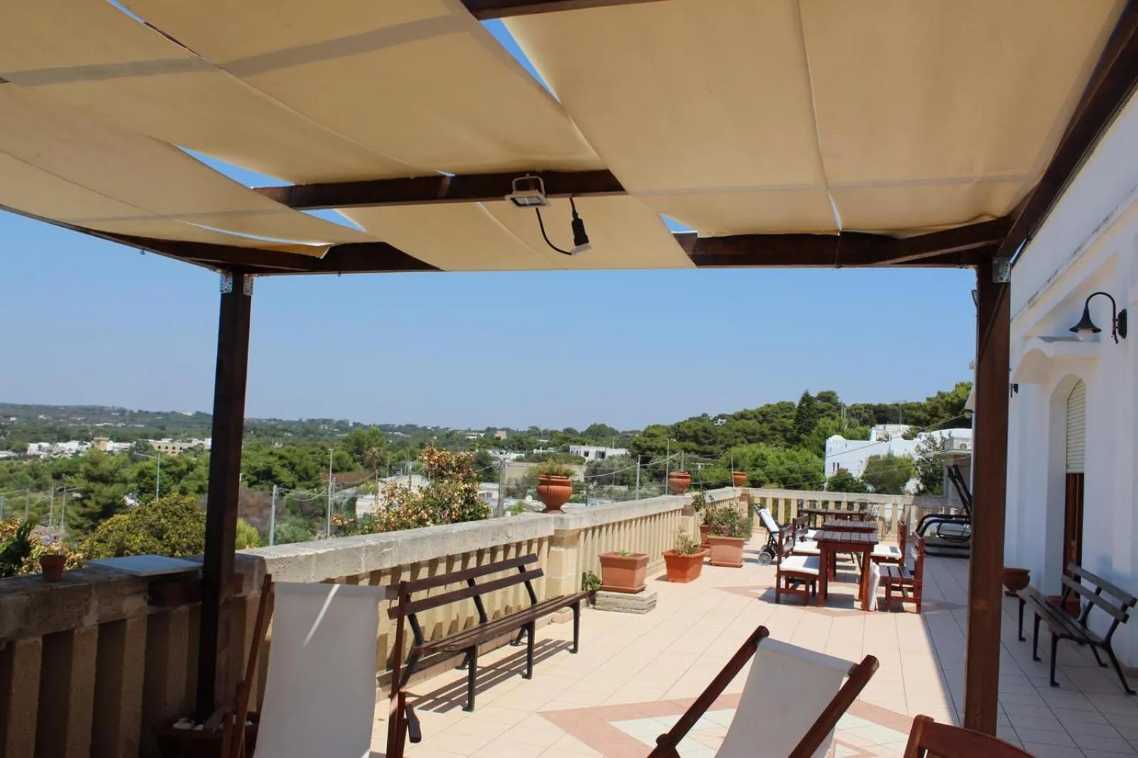 Natural landscape in Villa Pedaci B&B