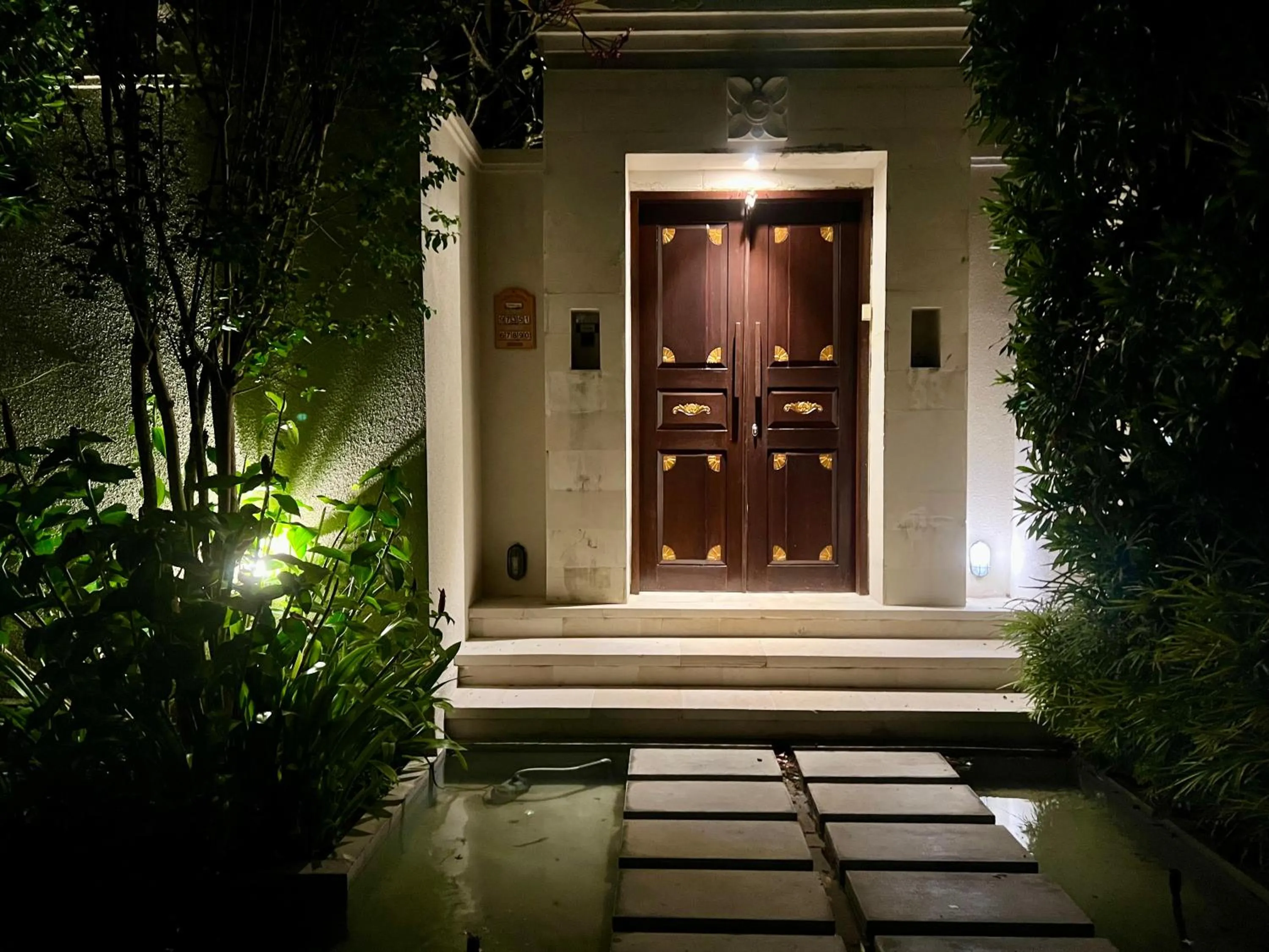 Facade/entrance in Kesari Haven Villa C