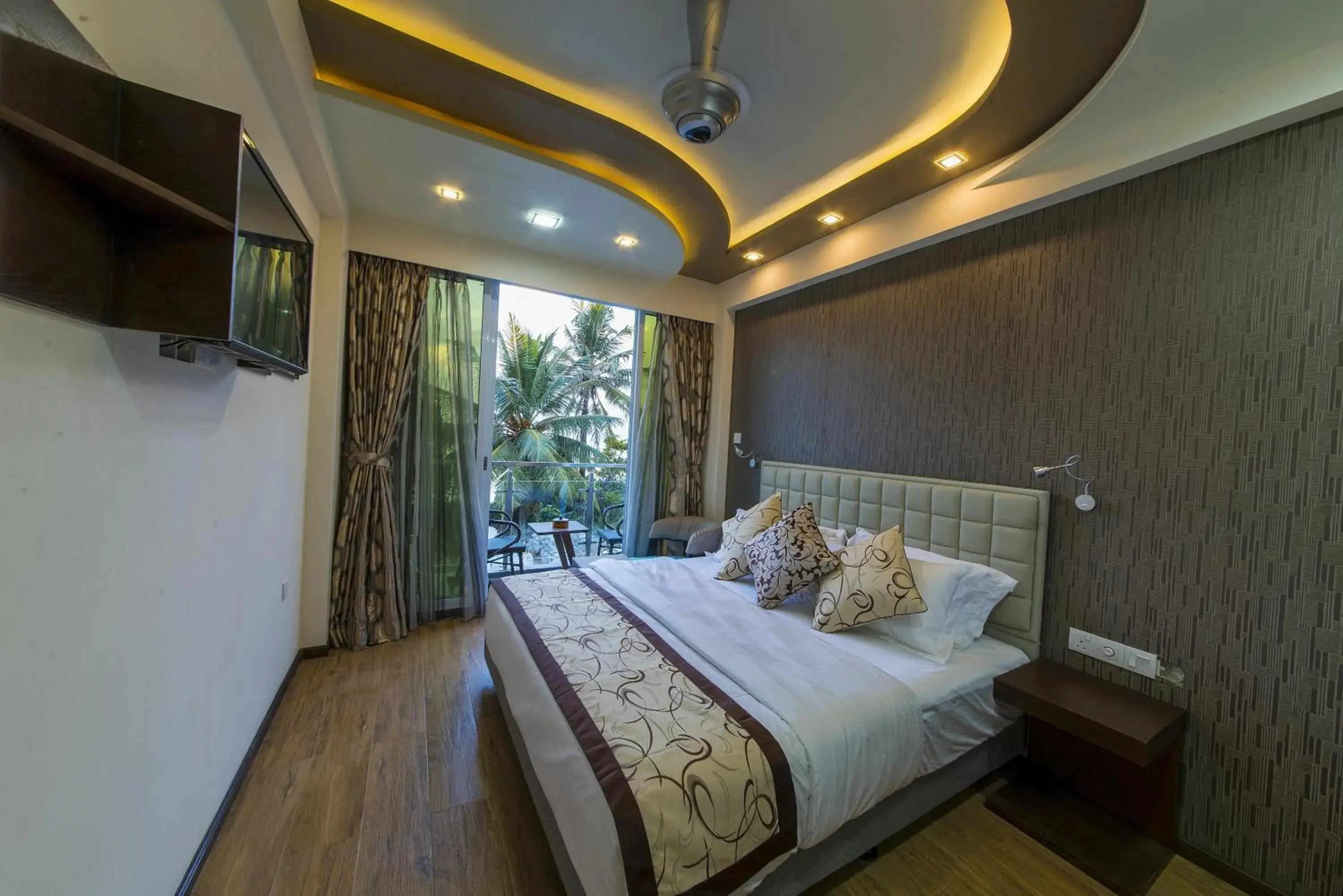 Deluxe Double Room with Sea View in Vista Beach Retreat Deluxe Double Room with Sea View in Vista Beach Retreat