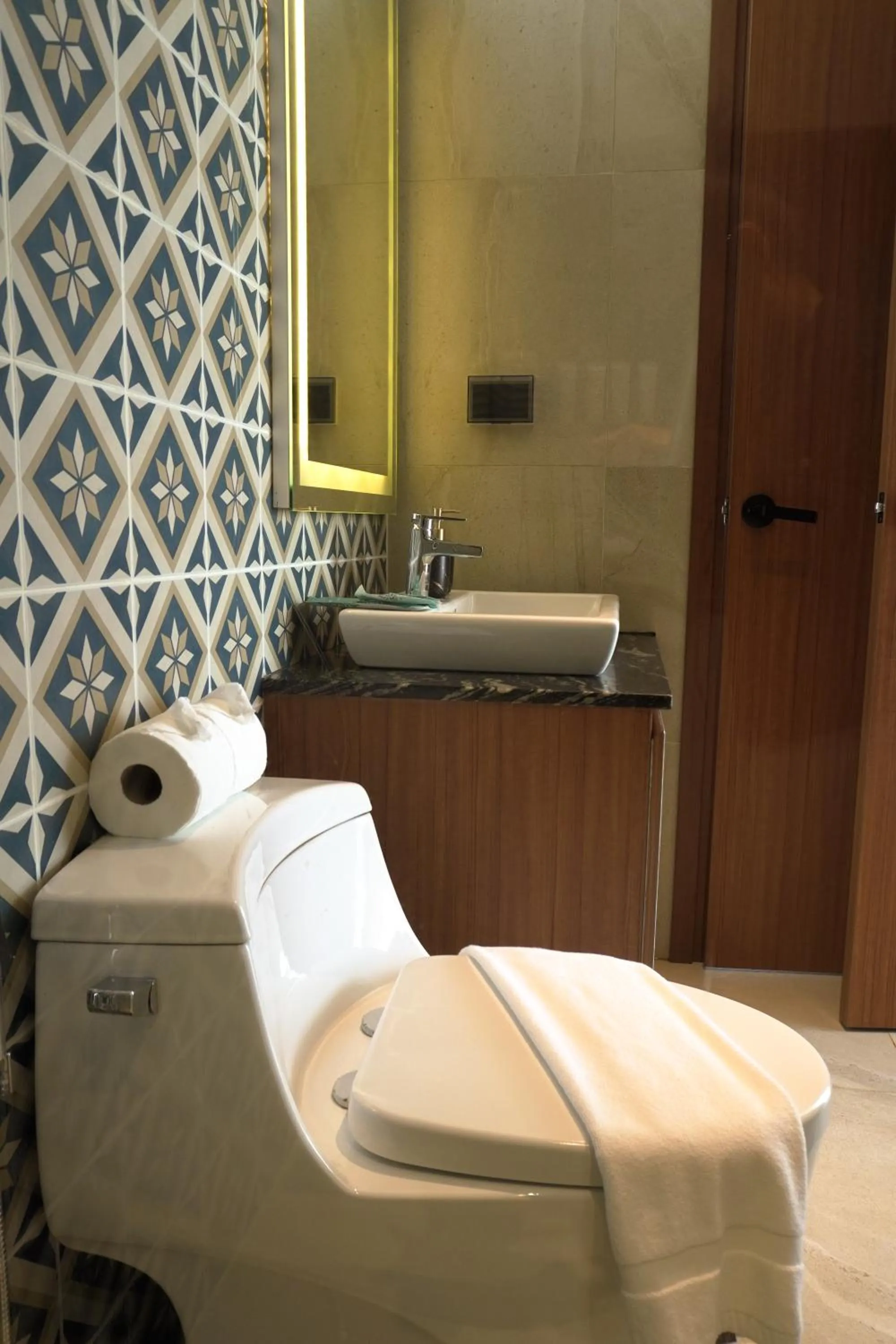 Bathroom in The Ozone Residences Bangtao