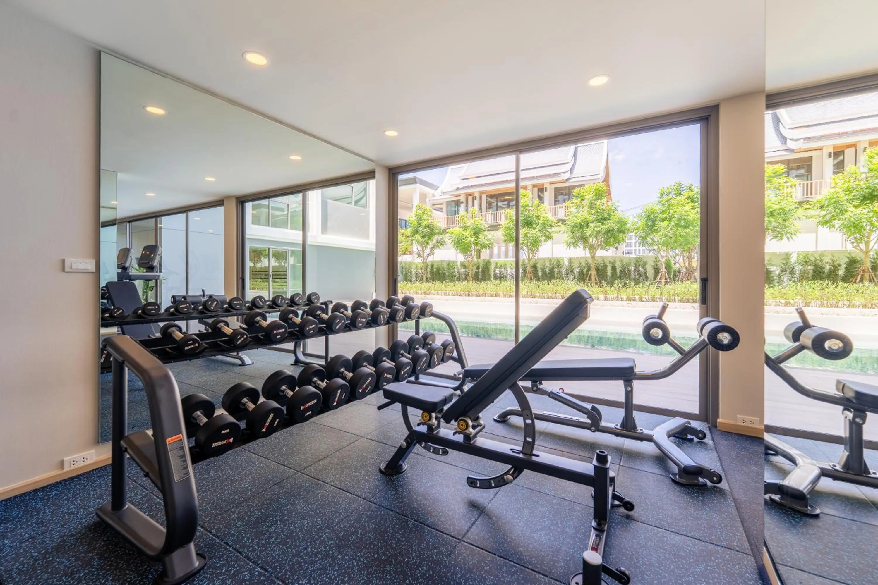 Fitness centre/facilities in The Ozone Residences Bangtao