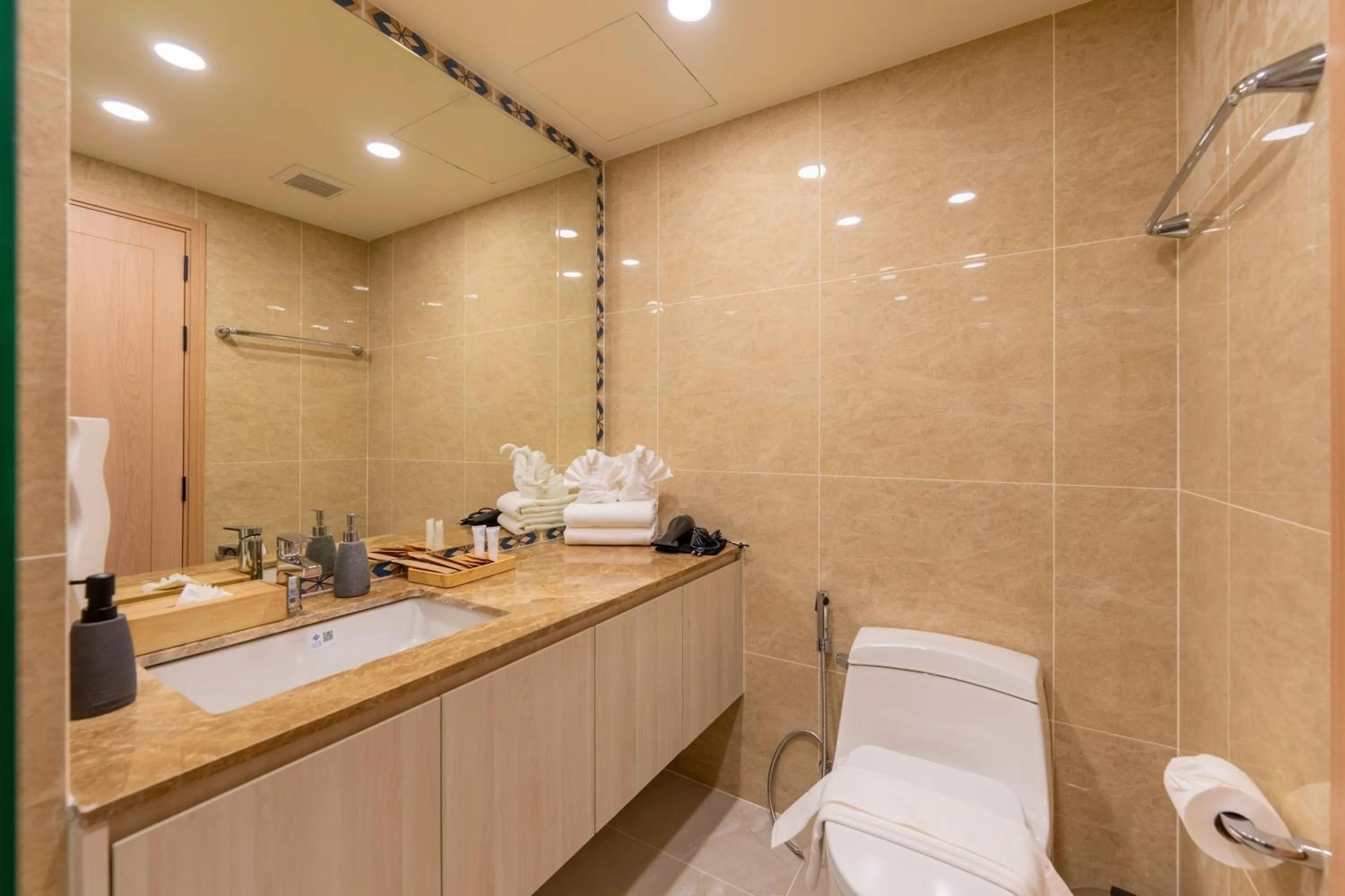 Bathroom in The Ozone Residences Bangtao