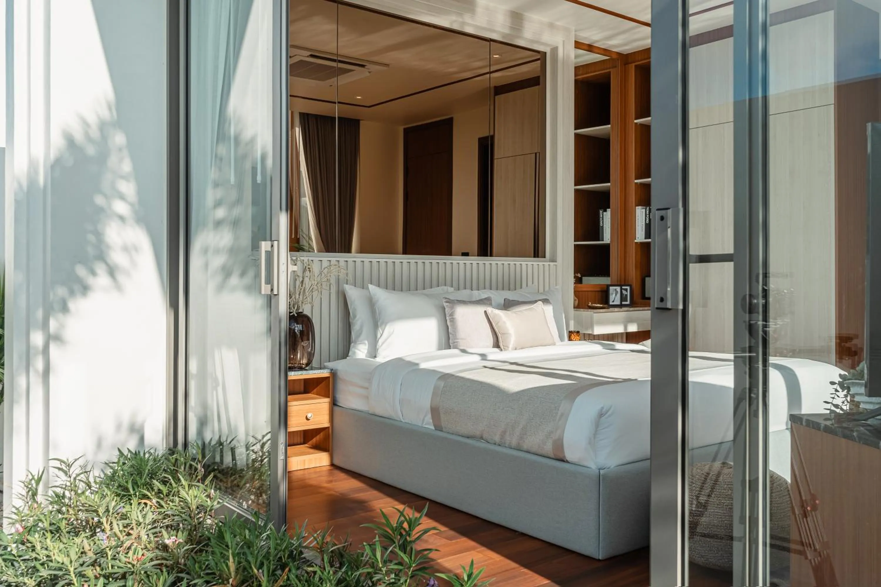 Bed in The Ozone Residences Bangtao