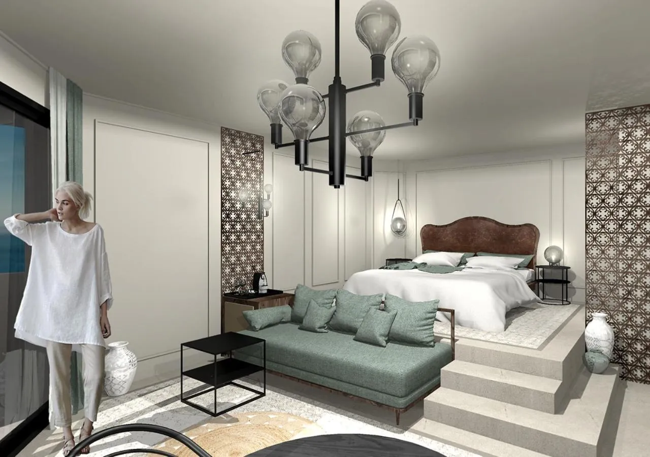 Sea view, Bed in Luxor e Cairo The Beach Resort