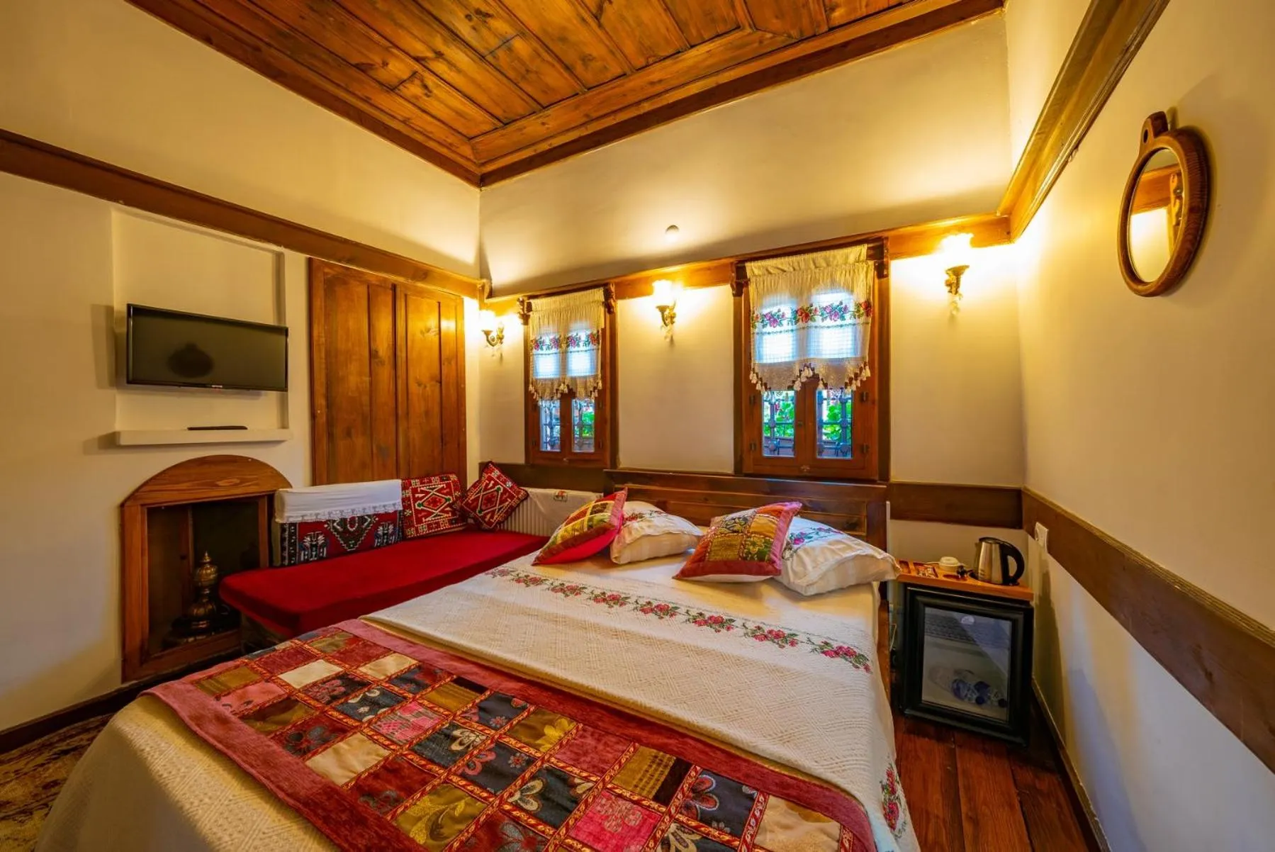 Garden view, Bed in Safranbolu Seyi̇r Konak Otel