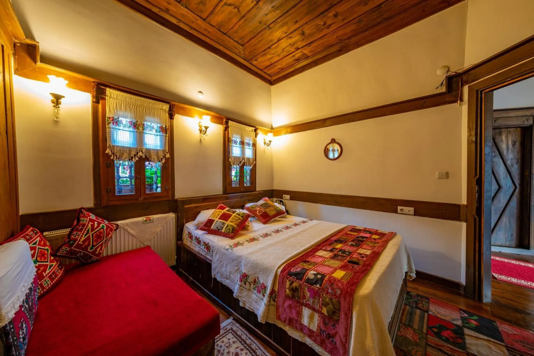 Garden view, Bed in Safranbolu Seyi̇r Konak Otel