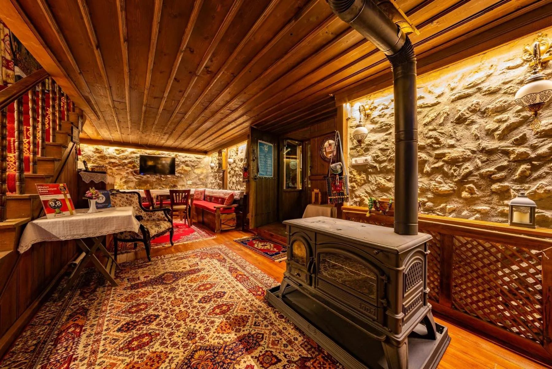 Lobby or reception in Safranbolu Seyi̇r Konak Otel