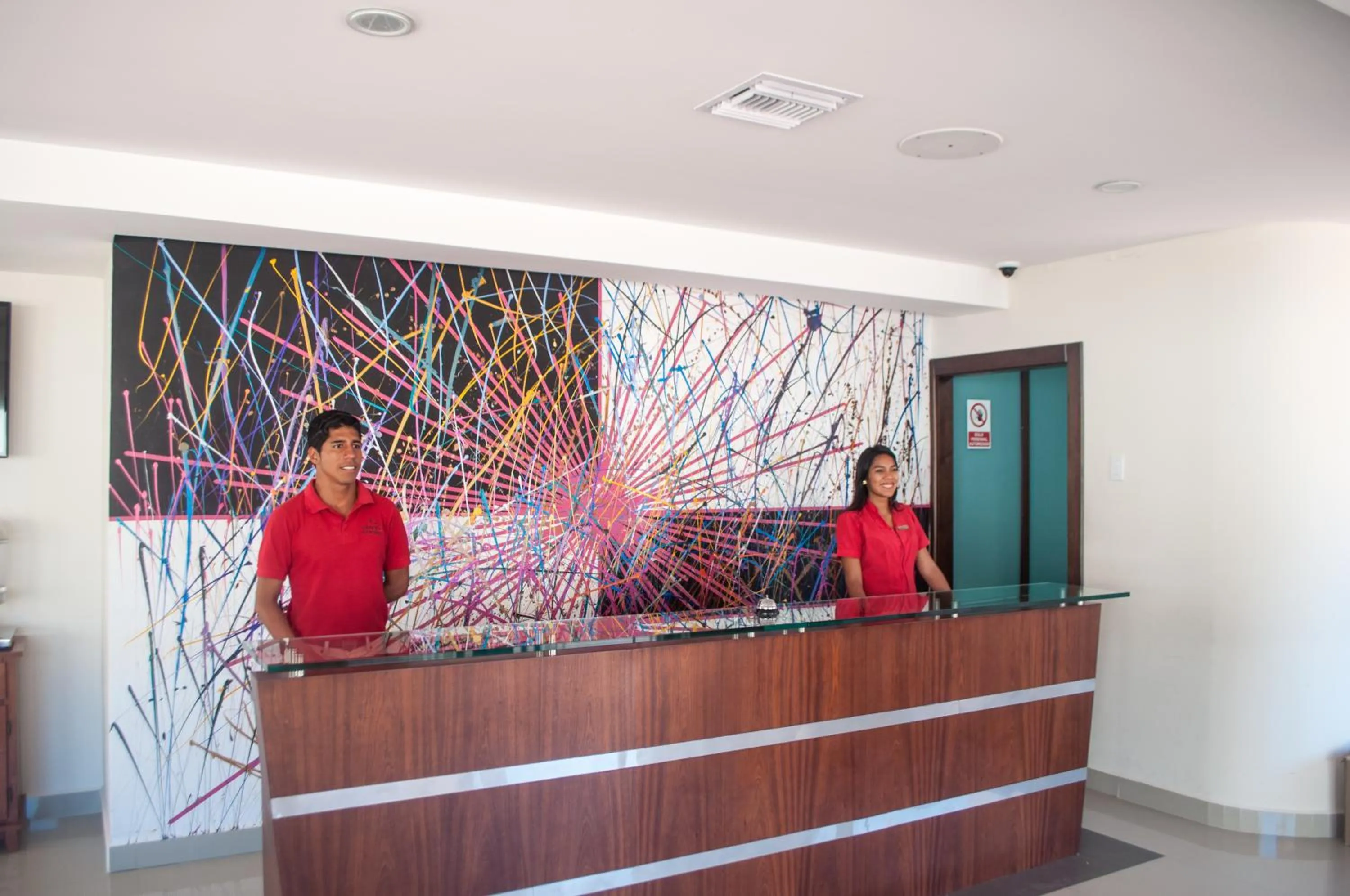 Lobby or reception in Playa Paraíso