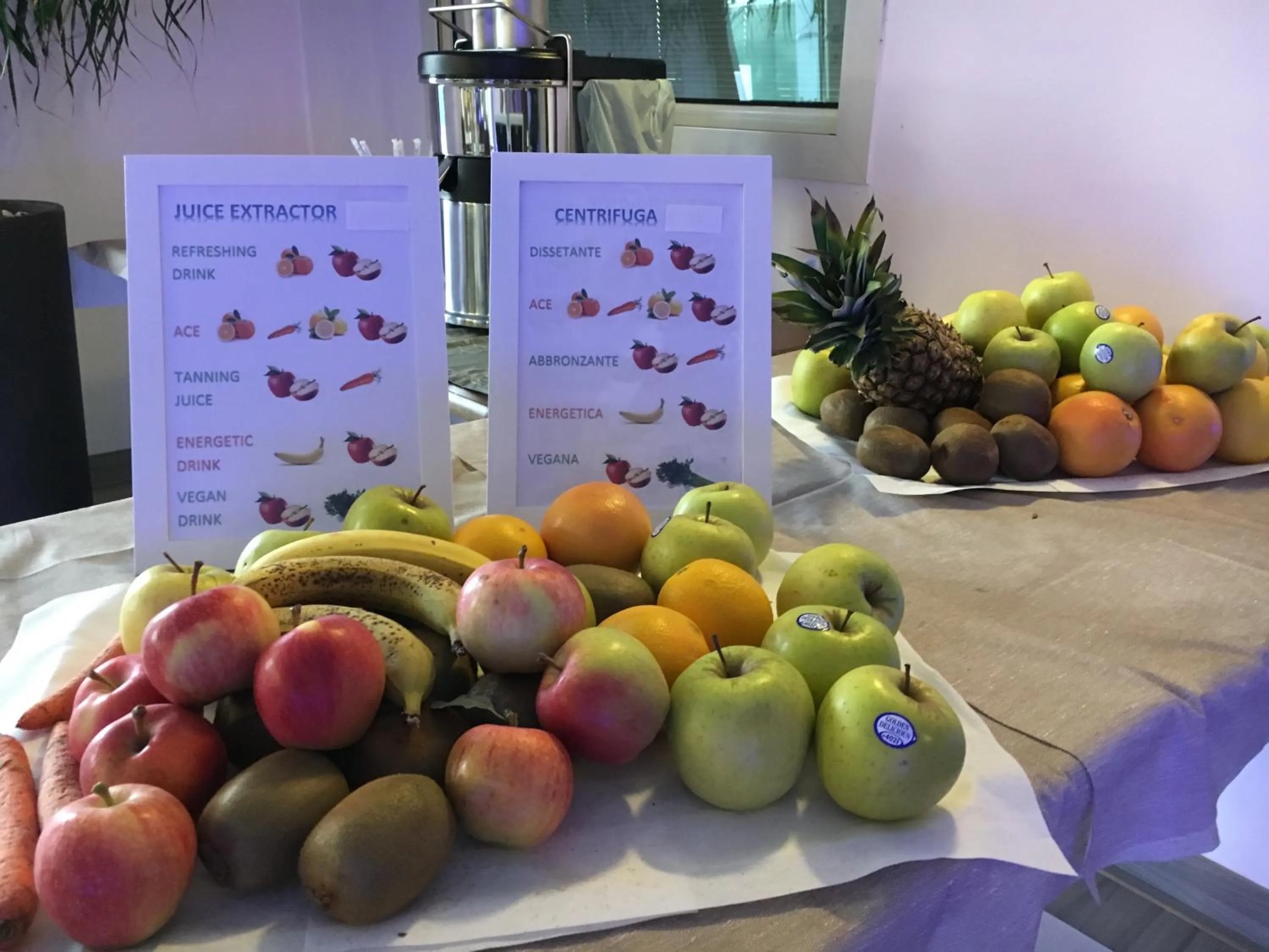 Continental breakfast in Hotel Verdi