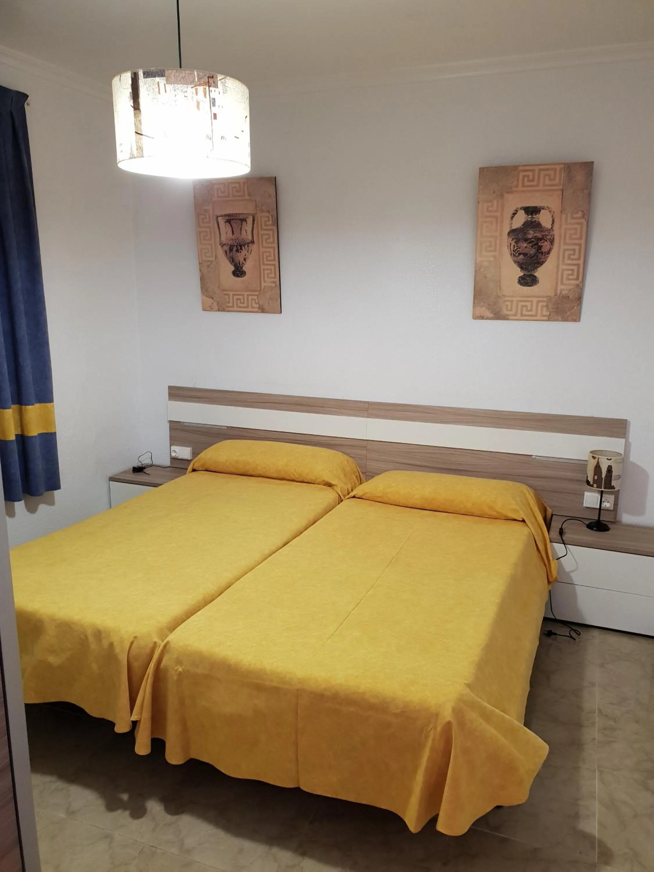 Bedroom, Bed in Complejo Turistico la Pinada