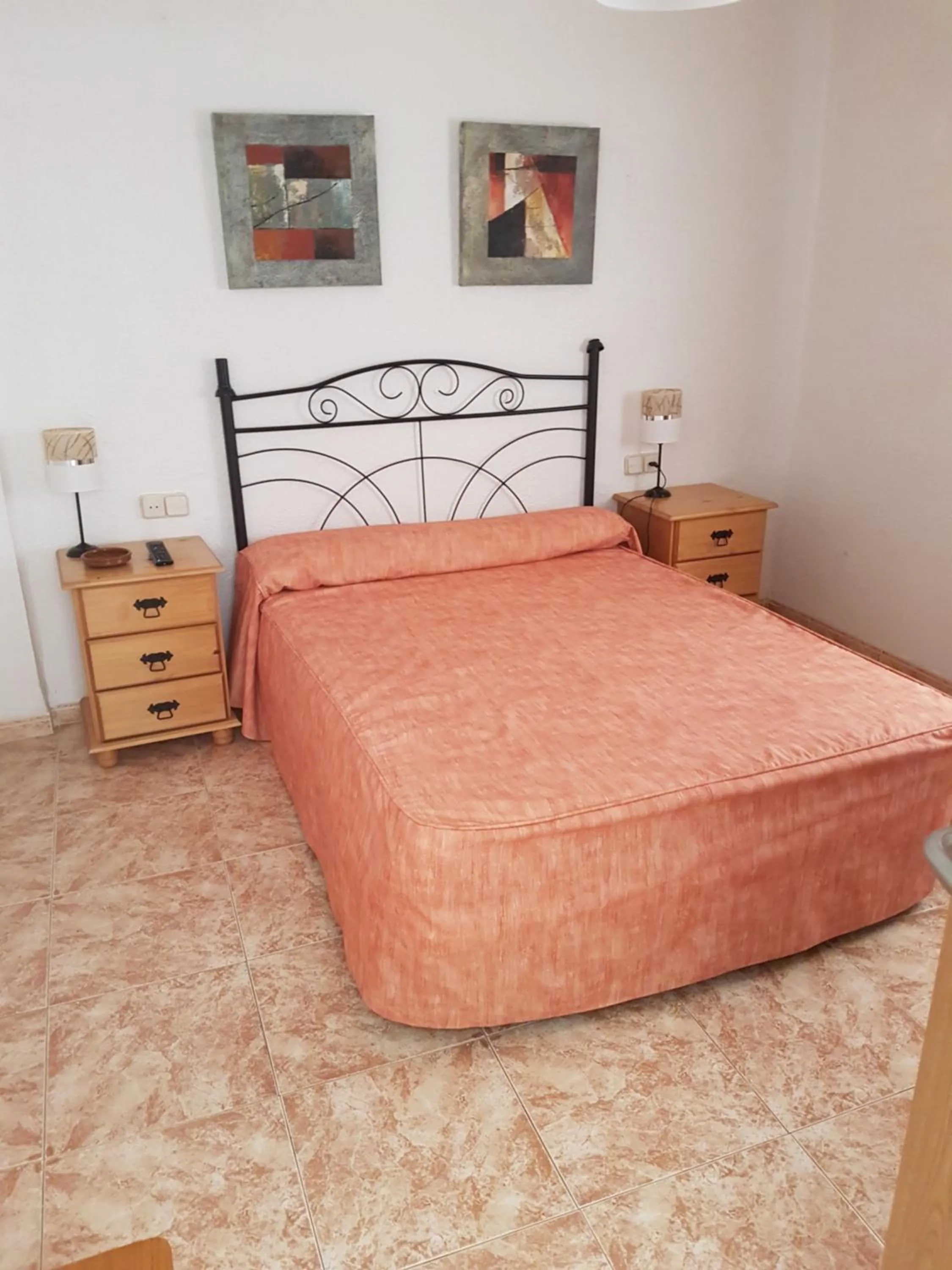 Bedroom, Bed in Complejo Turistico la Pinada