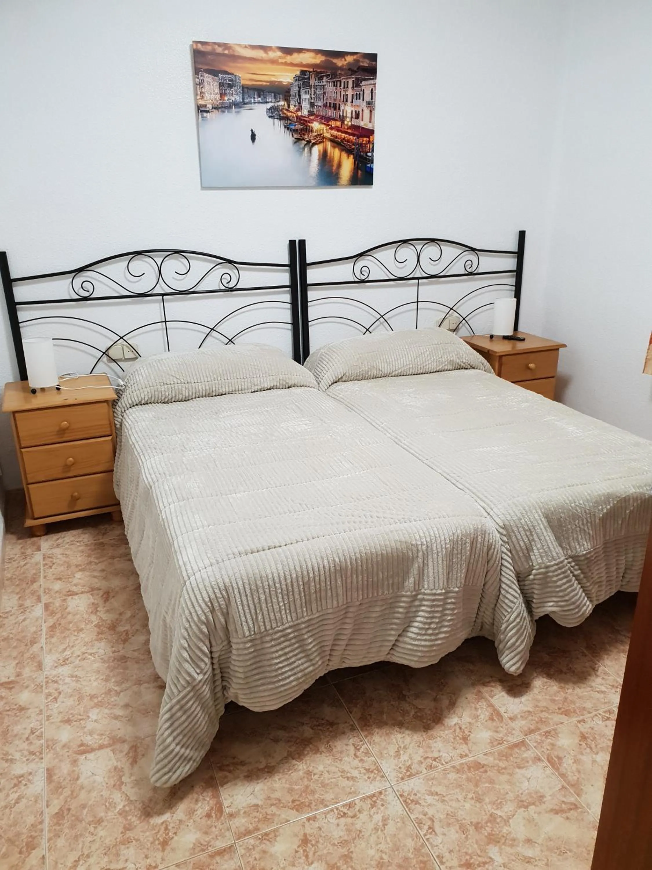 Bedroom, Bed in Complejo Turistico la Pinada