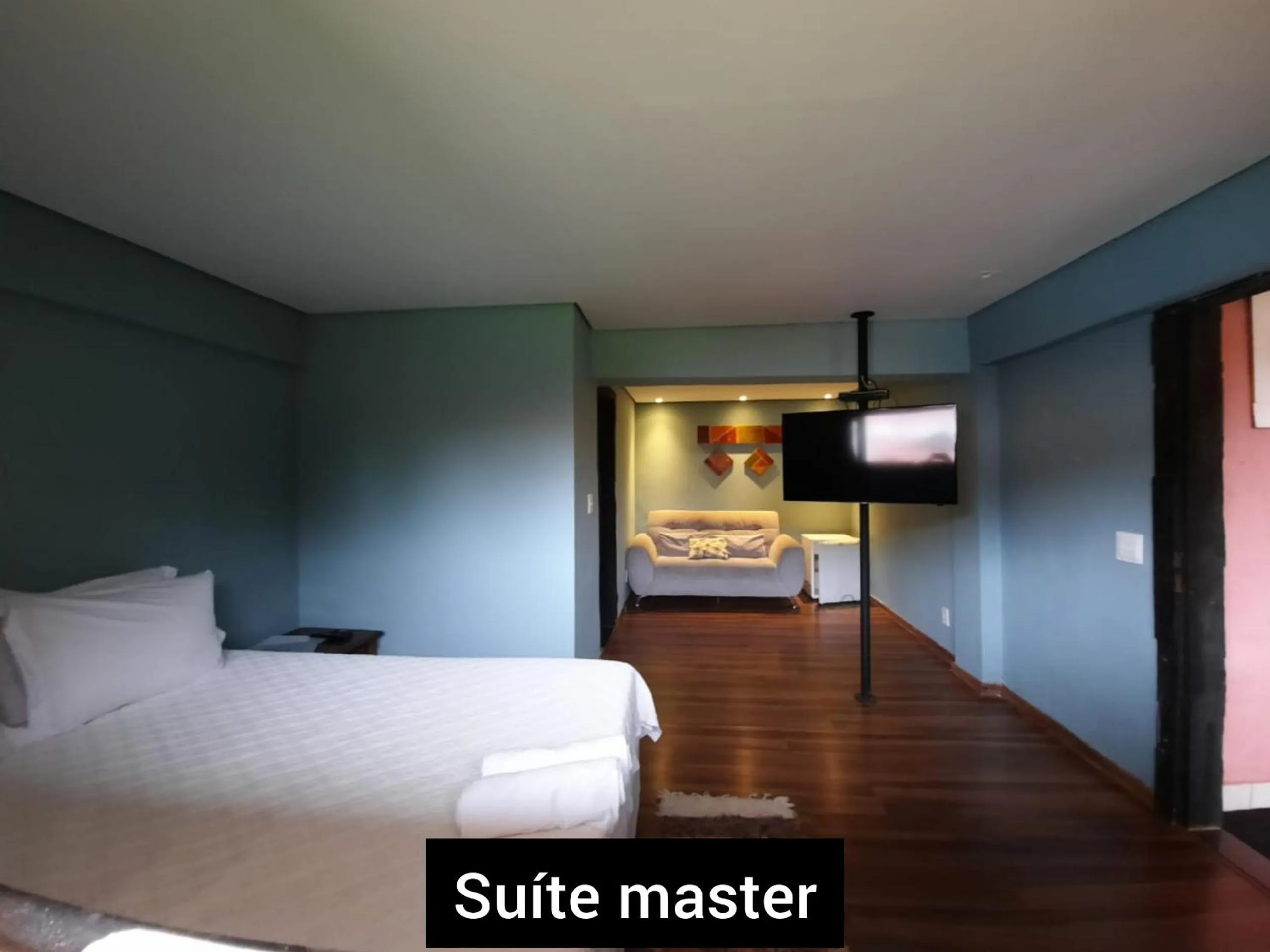 Bed in Pousada Província