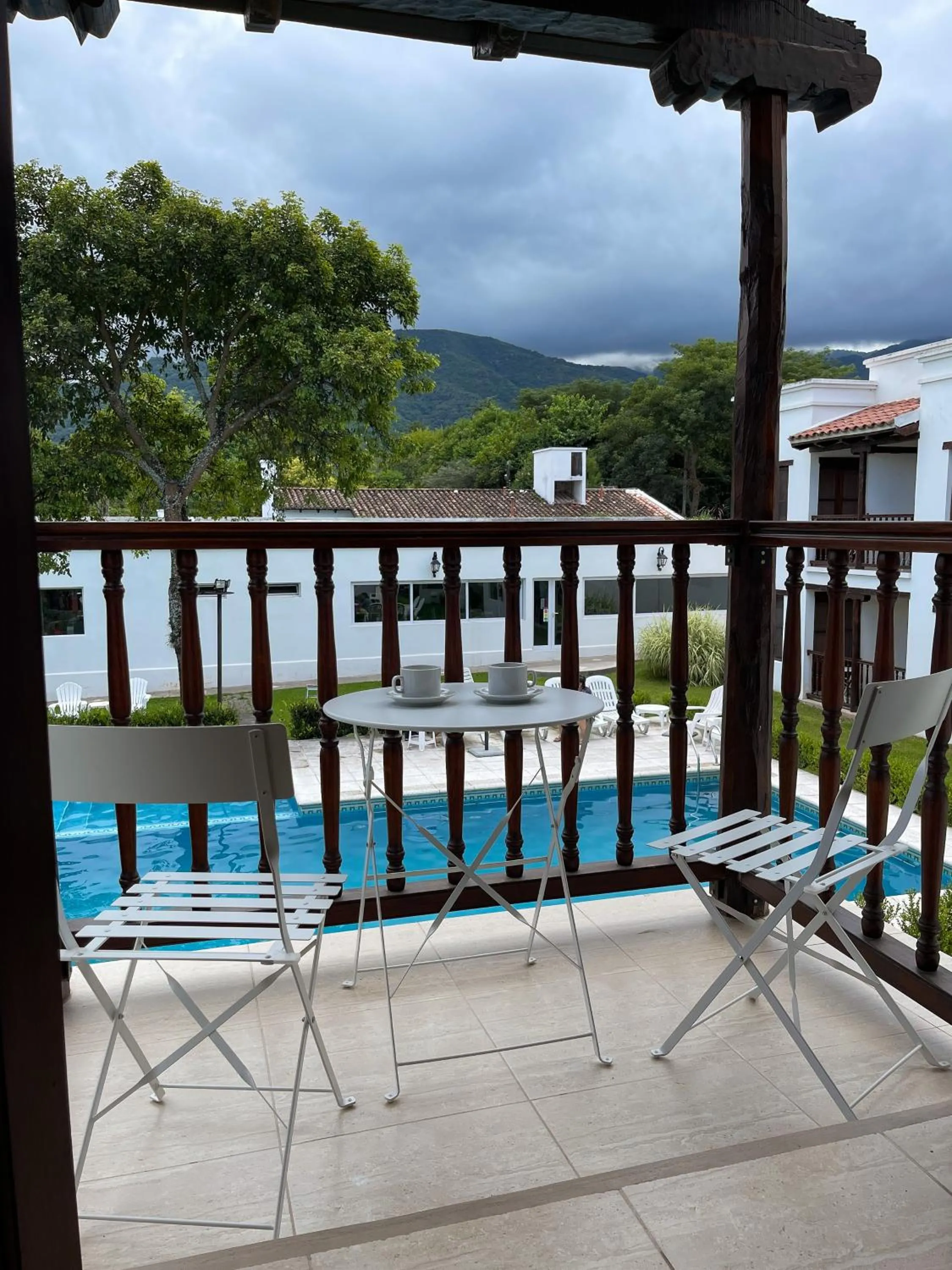 Balcony/Terrace in Posada de los Poetas Hotel Boutique