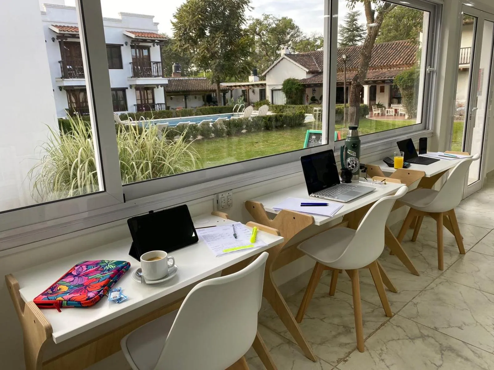 Seating area in Posada de los Poetas Hotel Boutique
