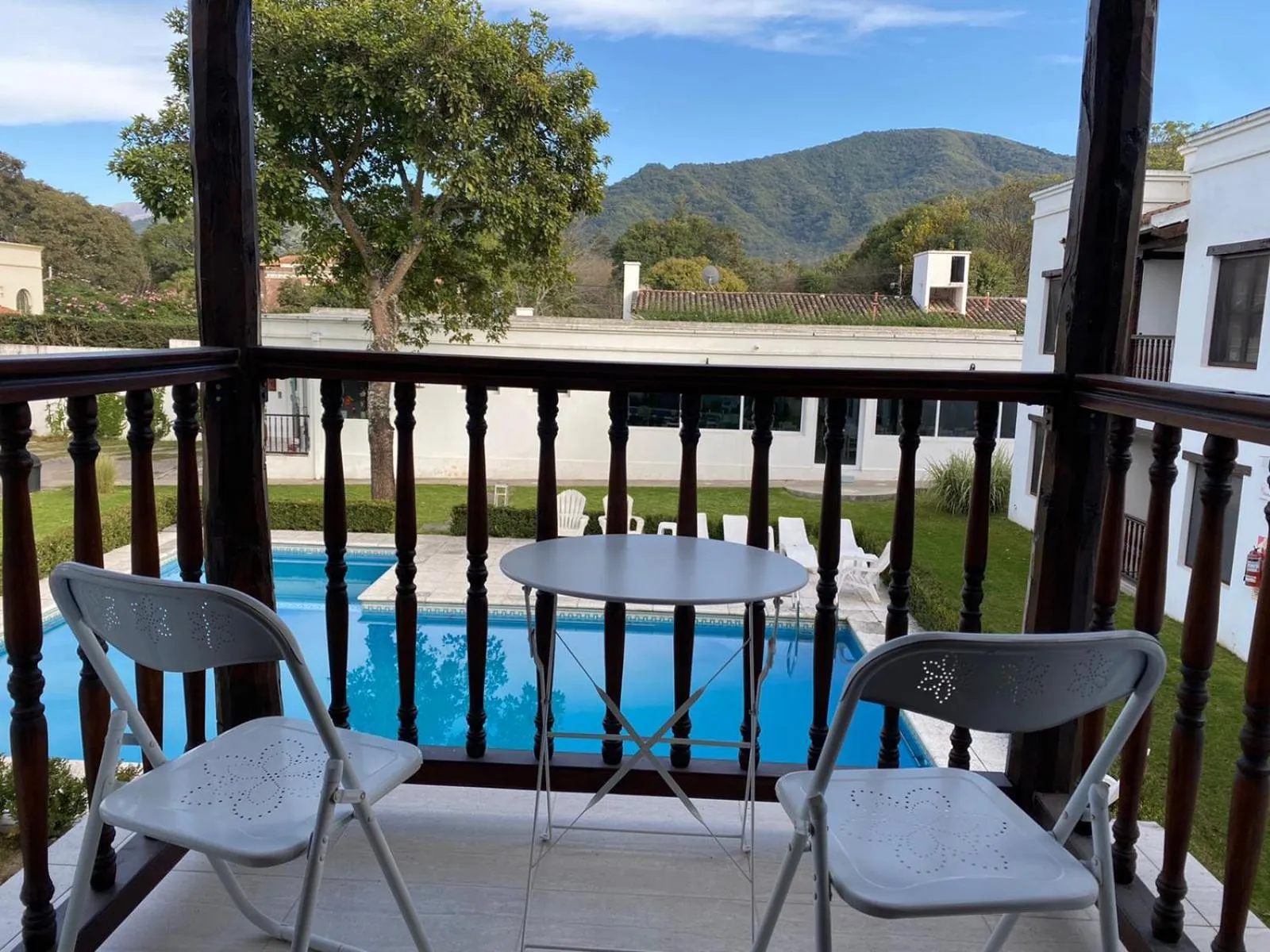 Balcony/Terrace in Posada de los Poetas Hotel Boutique