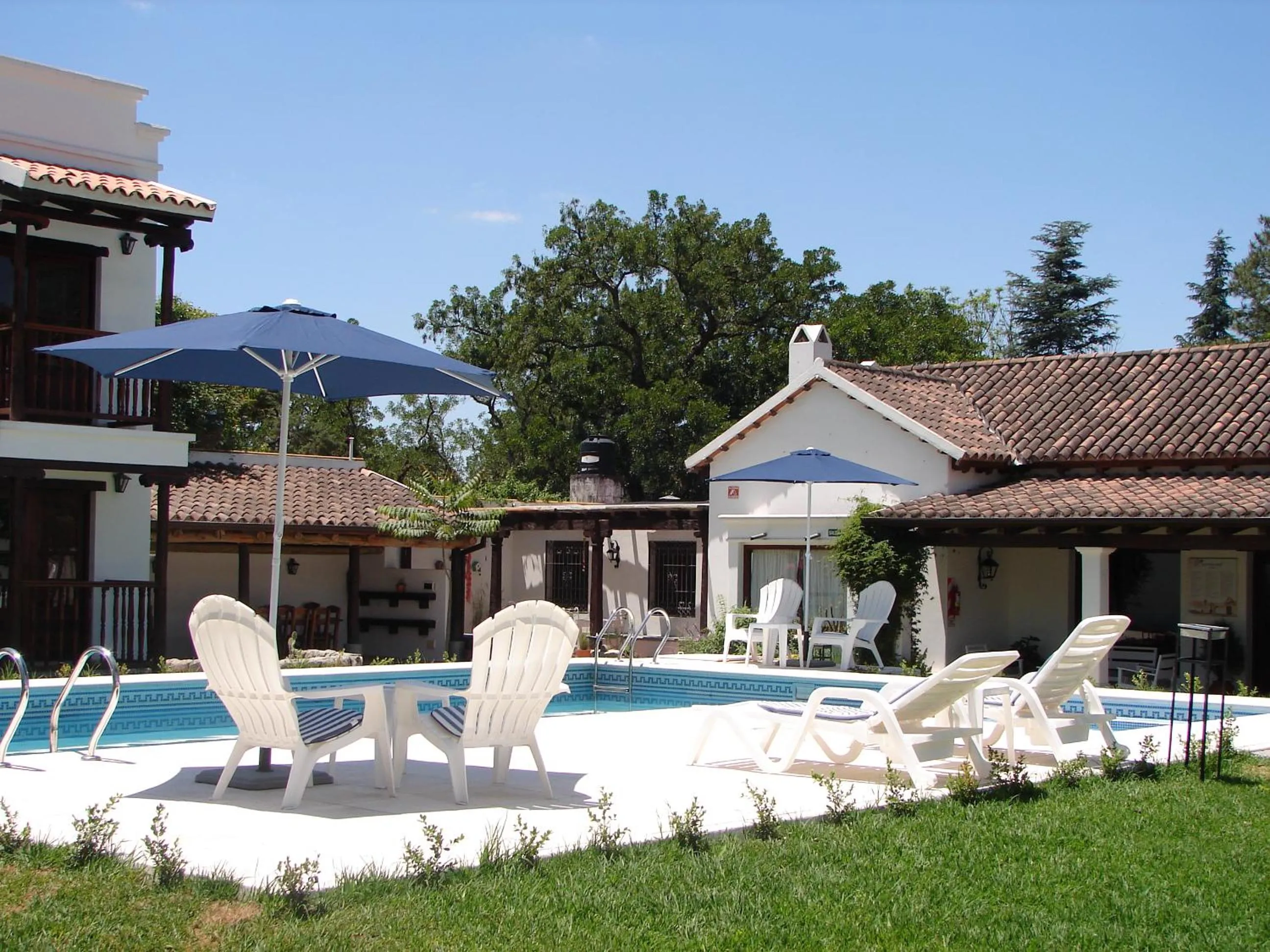 Pool view in Posada de los Poetas Hotel Boutique