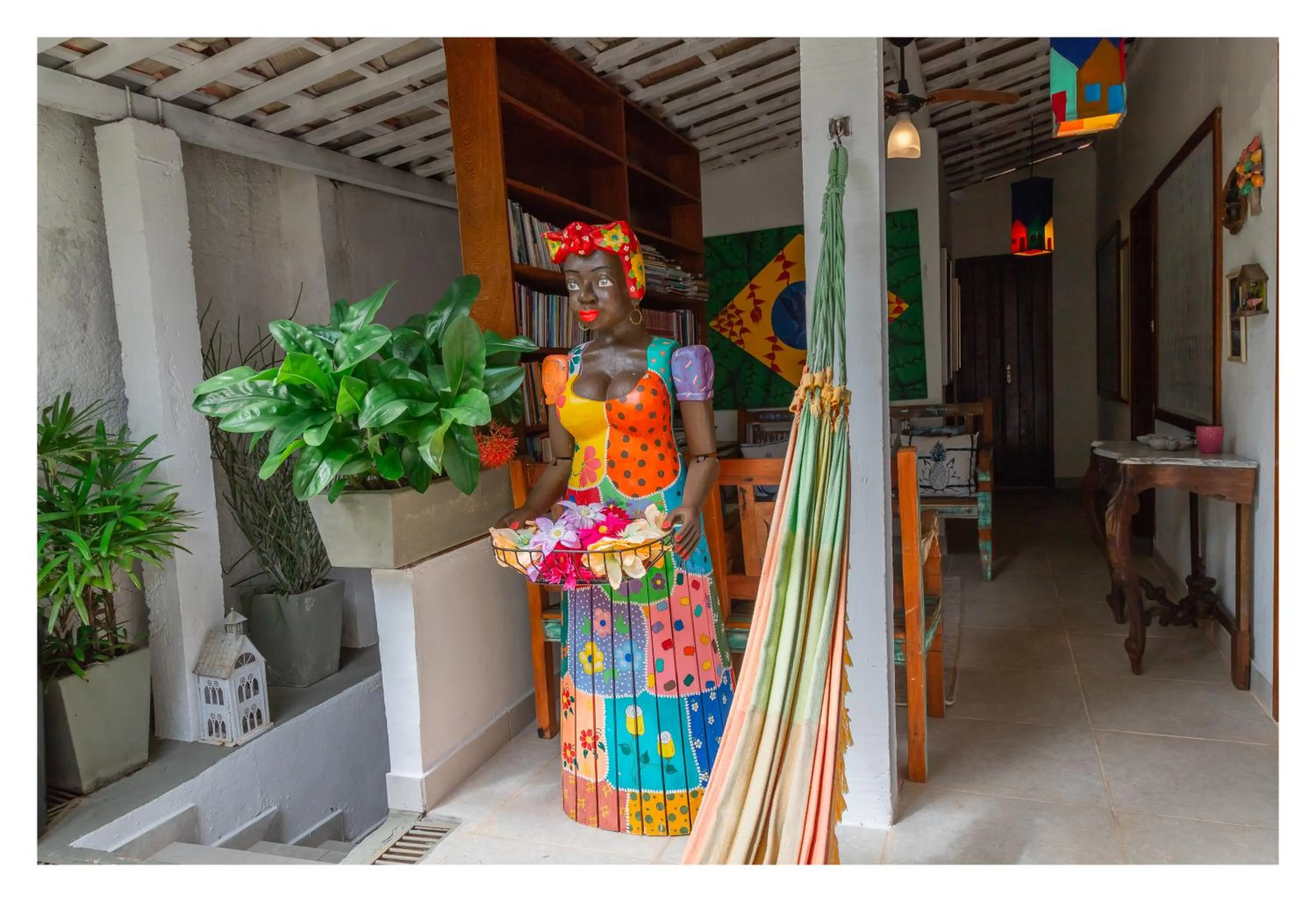 Decorative detail in Pousada Cravo e Canela