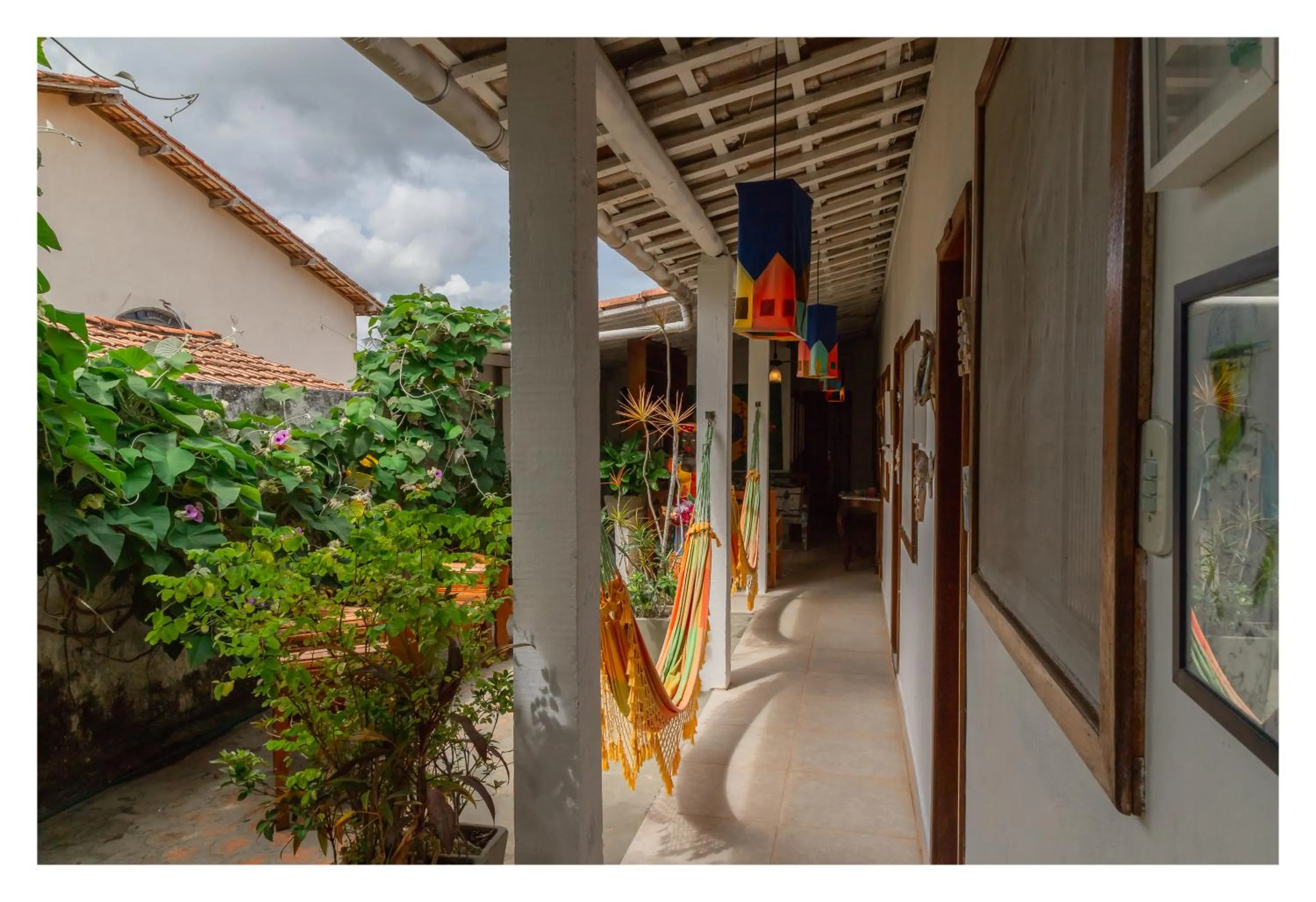 Patio in Pousada Cravo e Canela