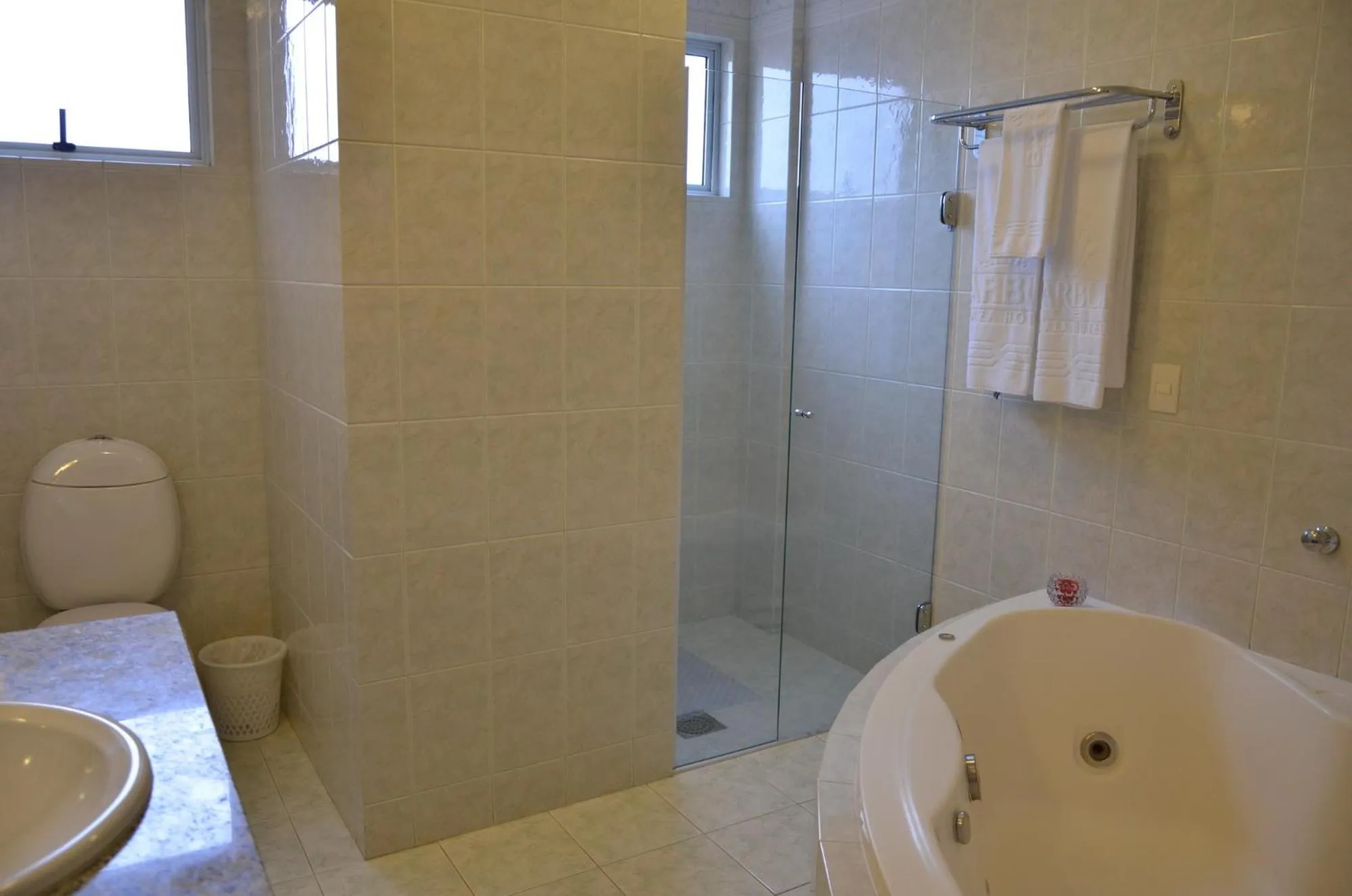 Hot Spring Bath in Barbur Plaza Hotel